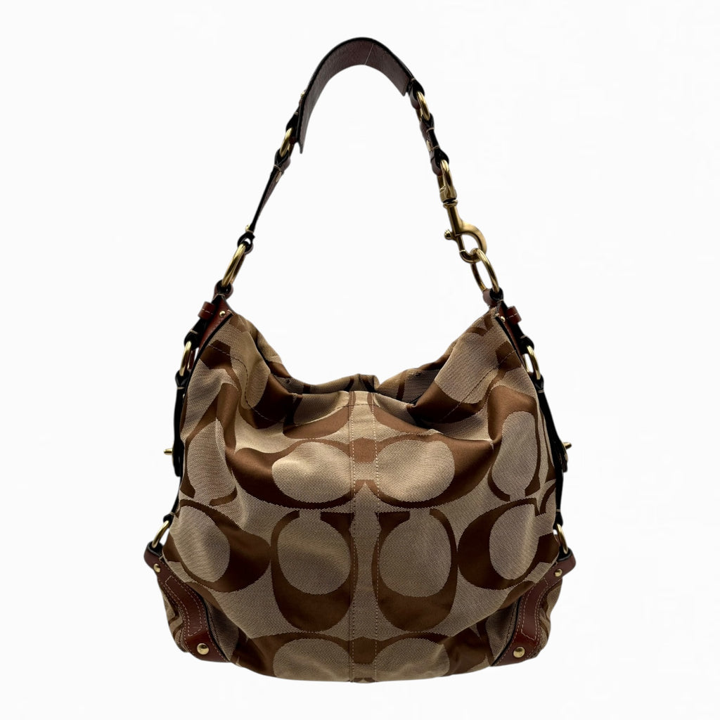 COACH MONOGRAM HAND BAG