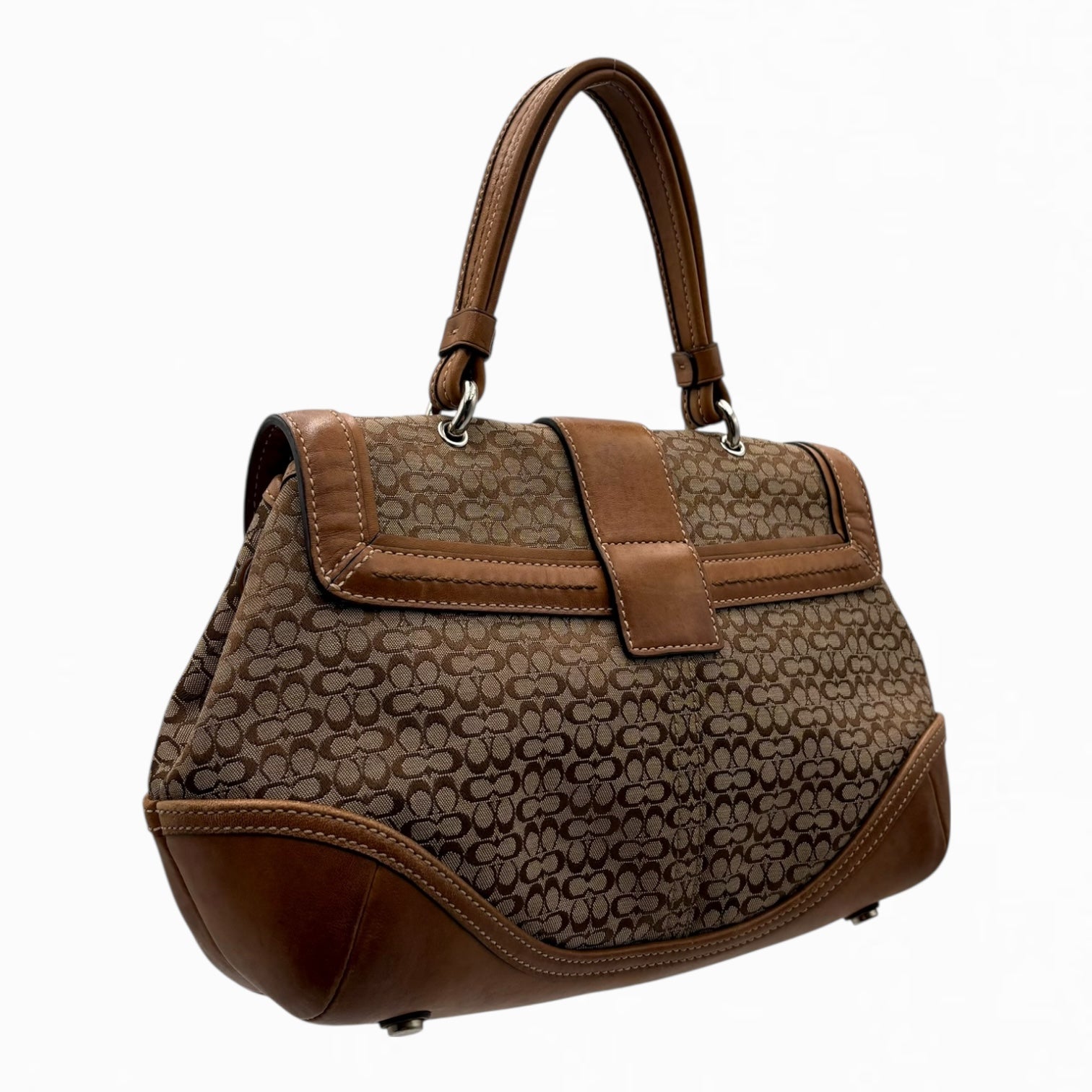 COACH MONOGRAM HAND BAG