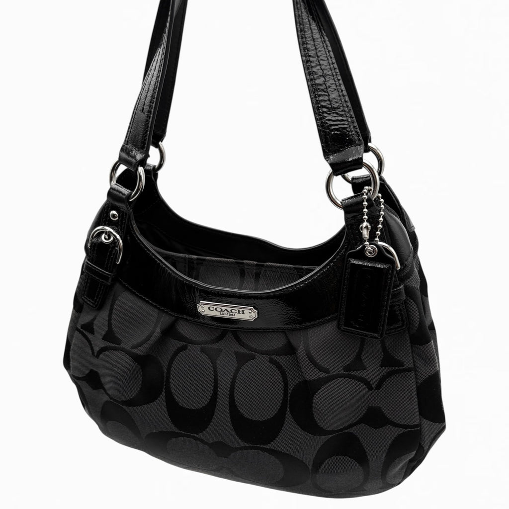 COACH MONOGRAM HAND BAG