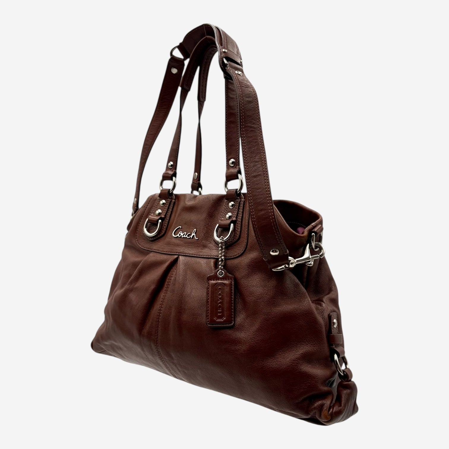 COACH LEATHER HAND BAG