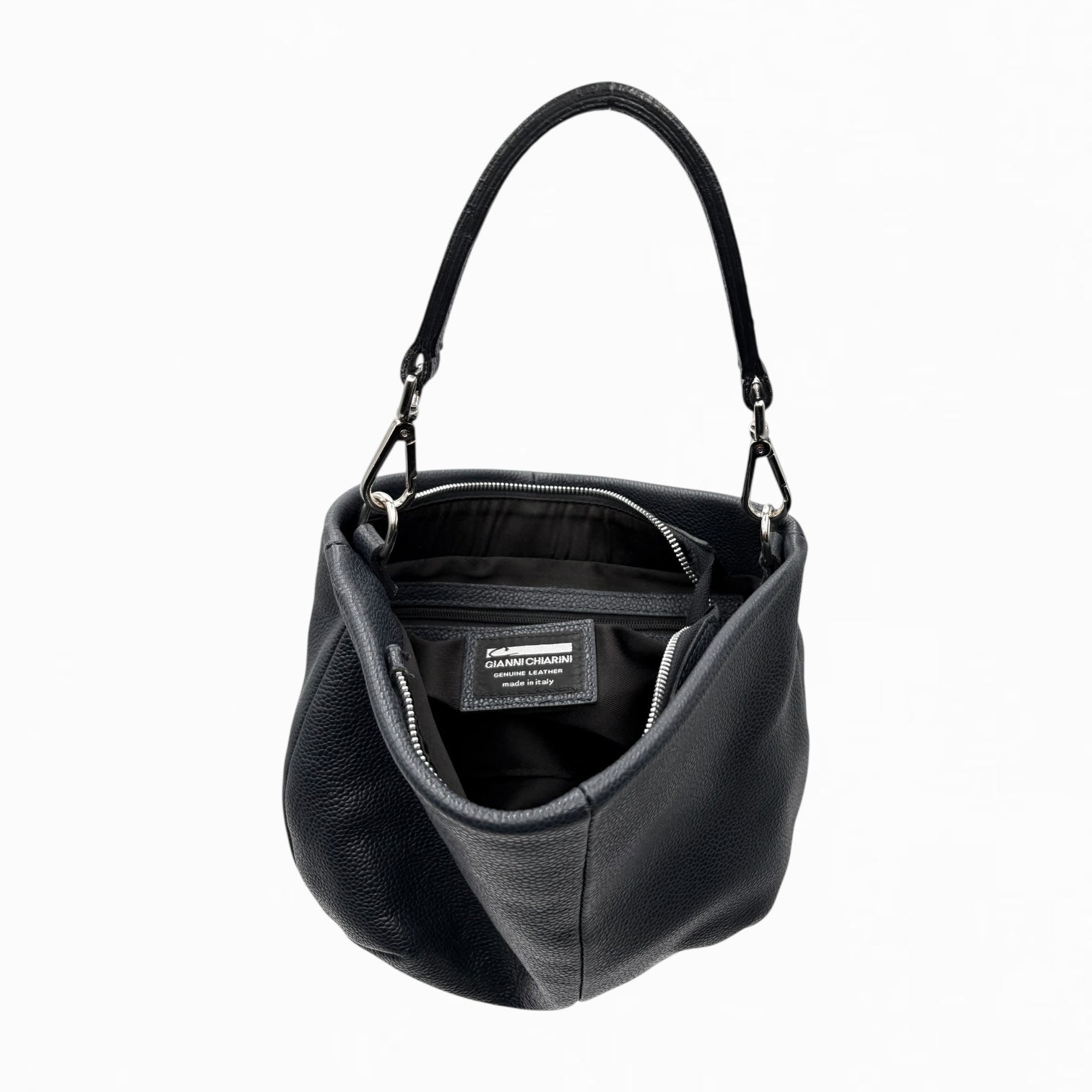 GIANNI CHIARINI LEATHER HAND BAG