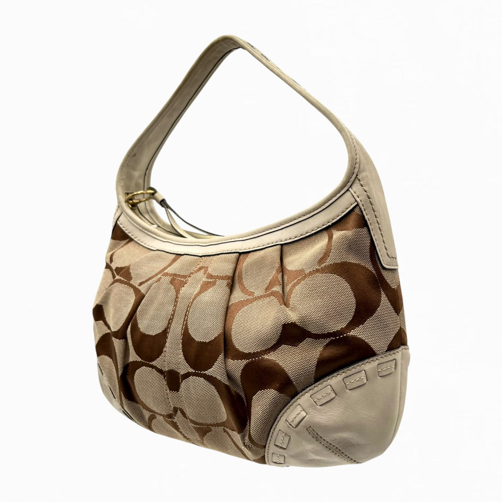 COACH MONOGRAM HAND BAG