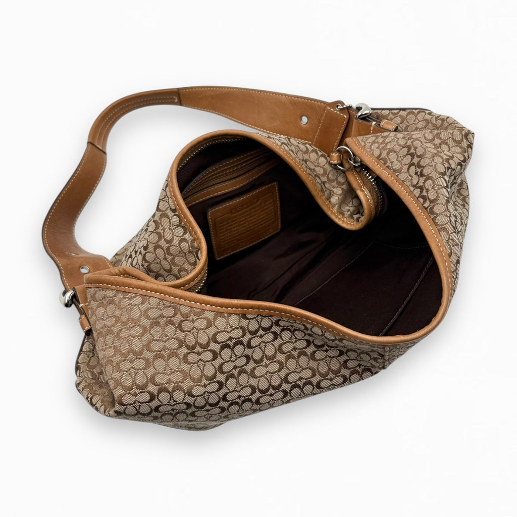 COACH MONOGRAM HAND BAG