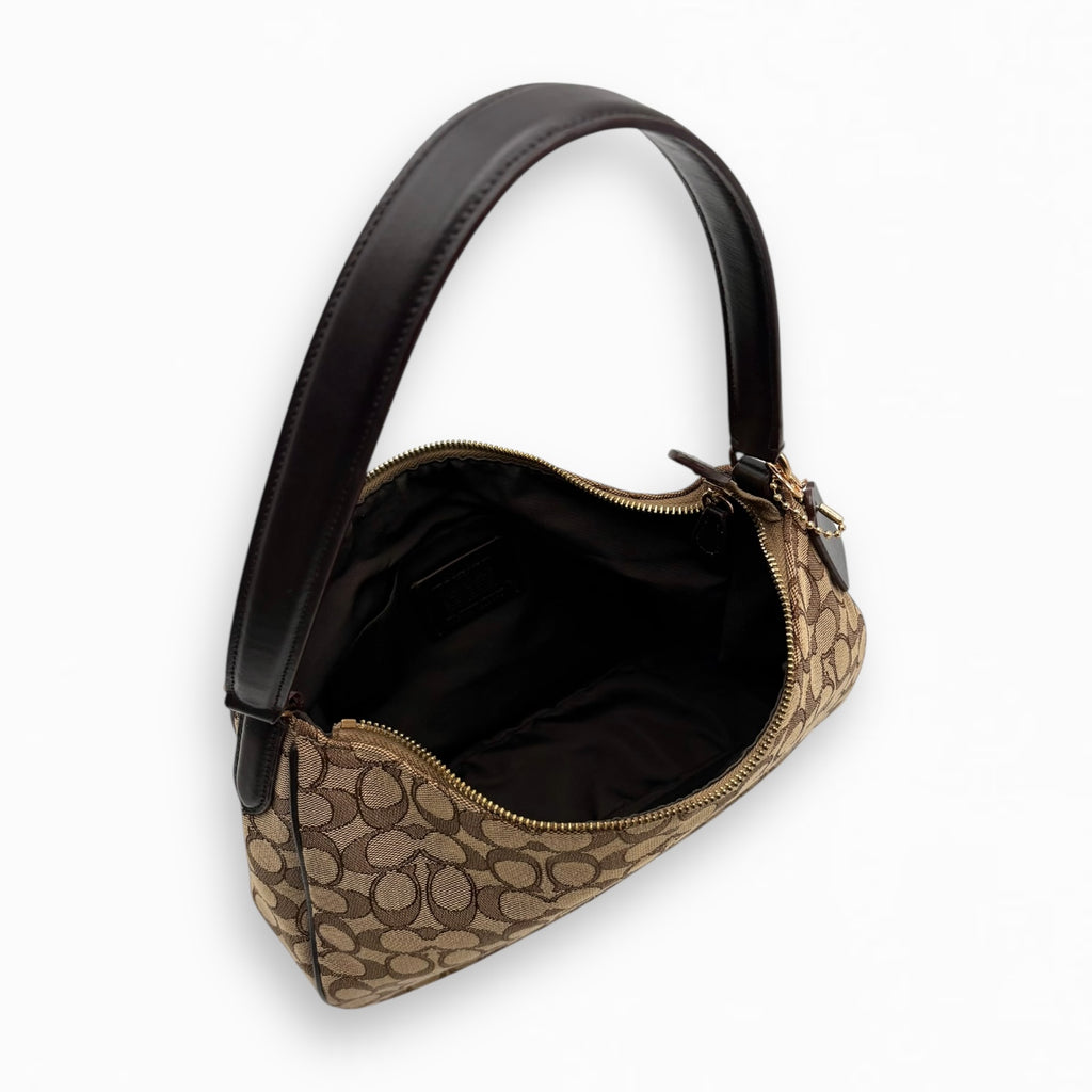 COACH MONOGRAM HOBO BAG