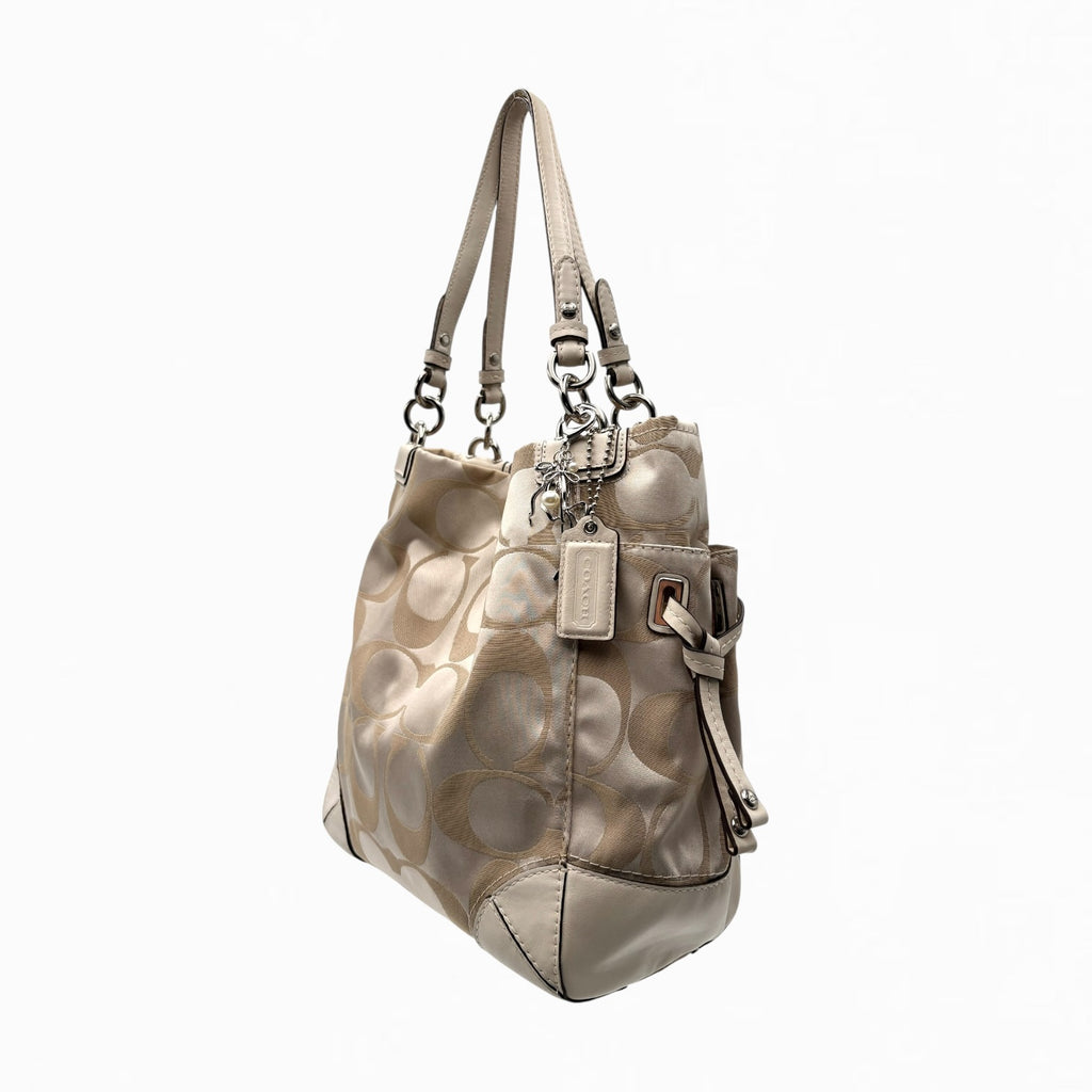 COACH MONOGRAM HOBO BAG