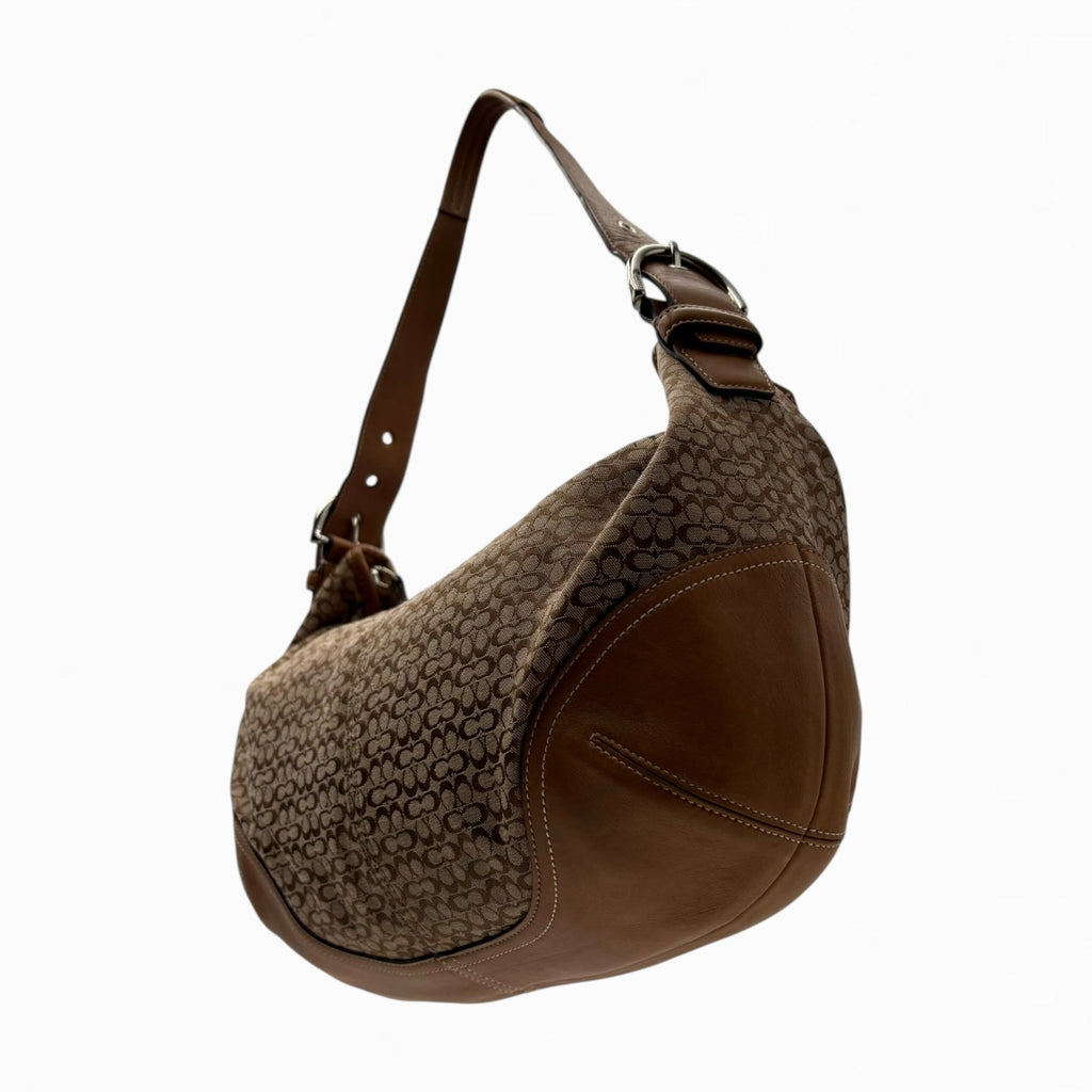 COACH MONOGRAM HAND BAG