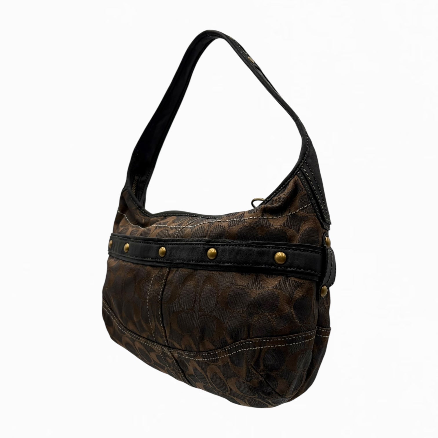 COACH MONOGRAM HOBO BAG
