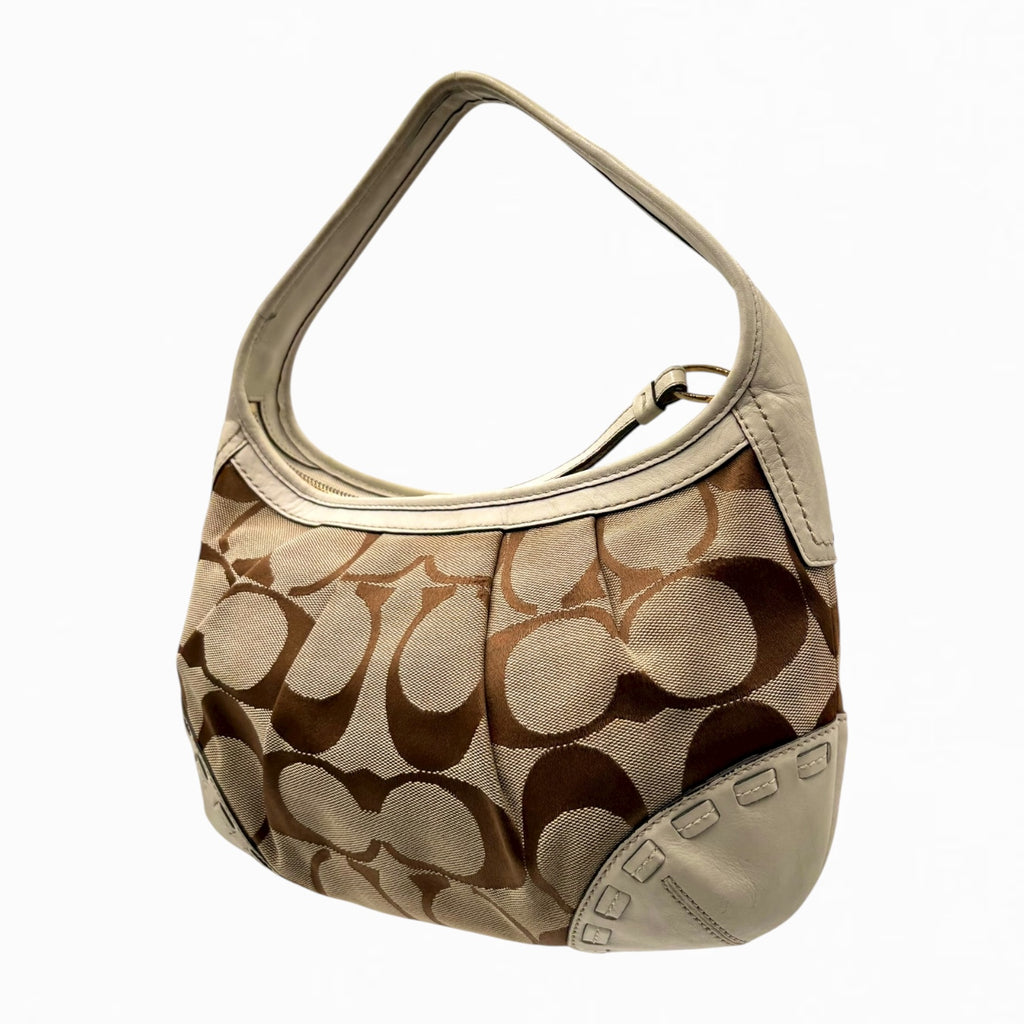 COACH MONOGRAM HAND BAG