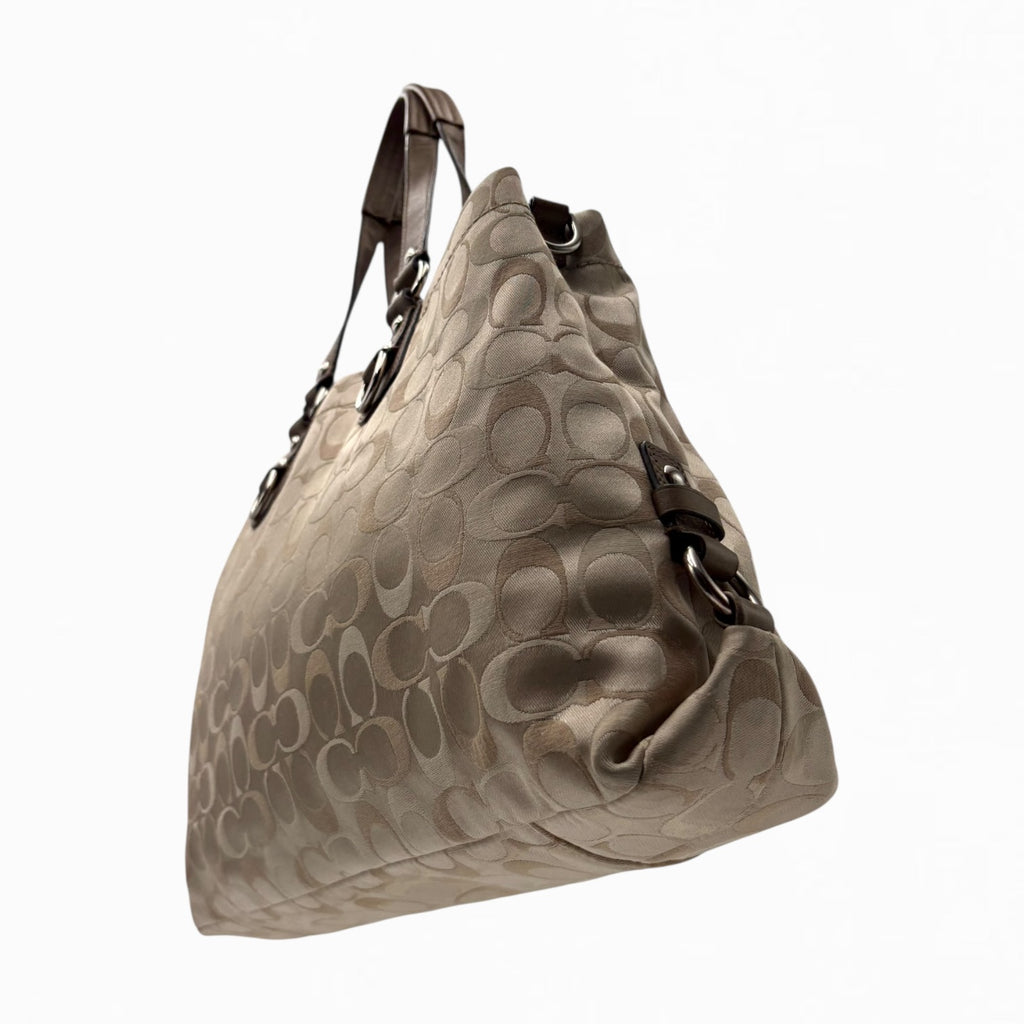 COACH MONOGRAM HAND BAG