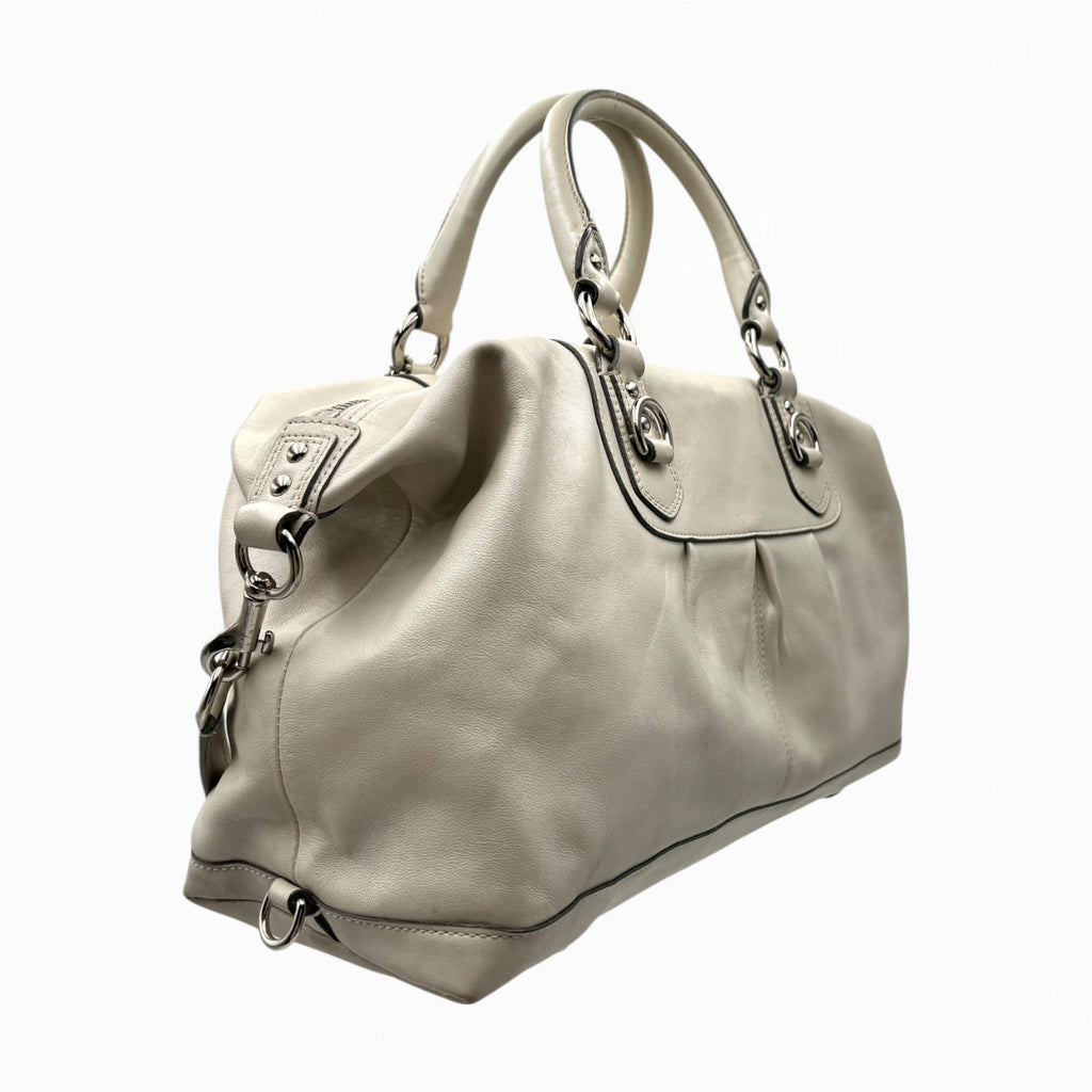 COACH LEATHER HAND BAG