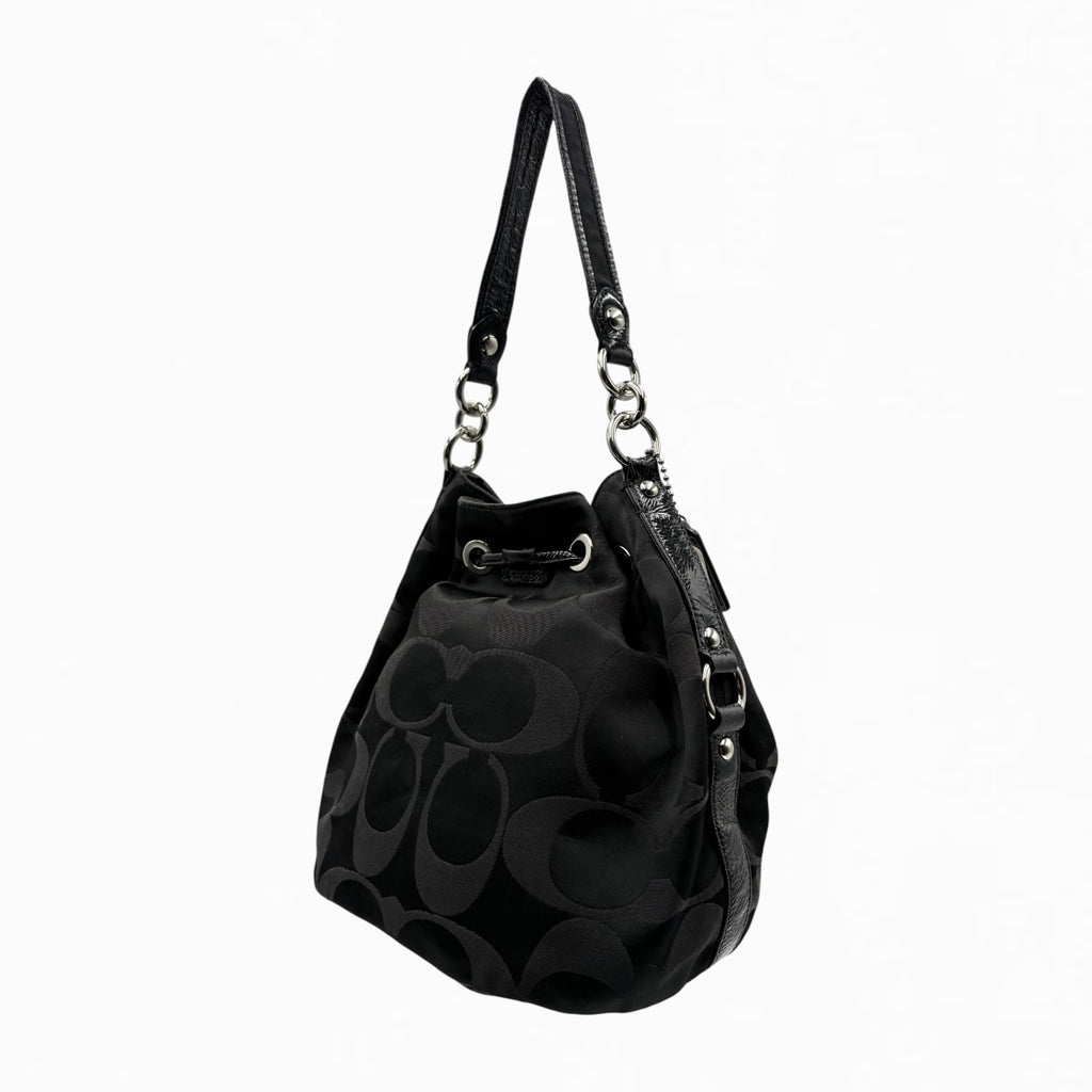 COACH MONOGRAM BUCKET BAG
