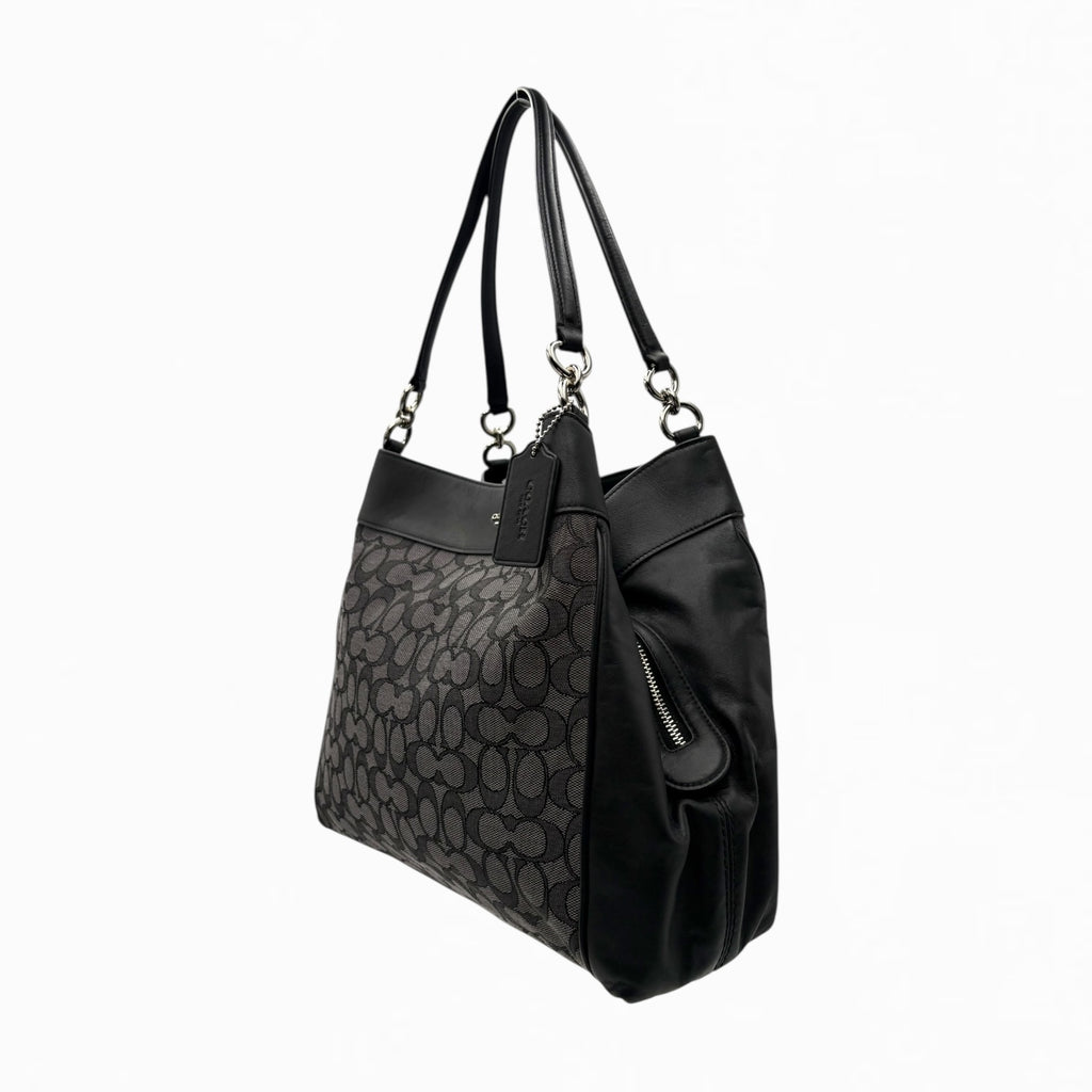 COACH MONOGRAM HOBO BAG