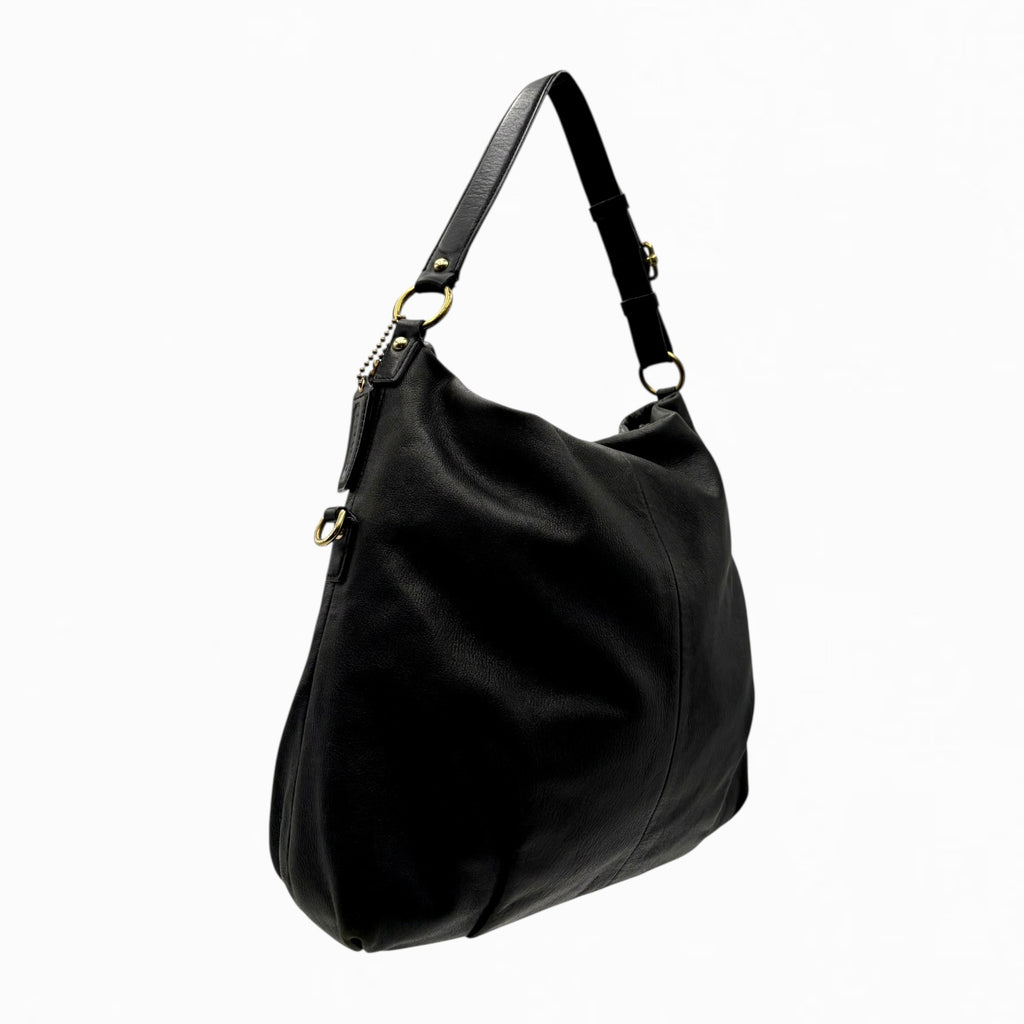 COACH LEATHER HOBO BAG