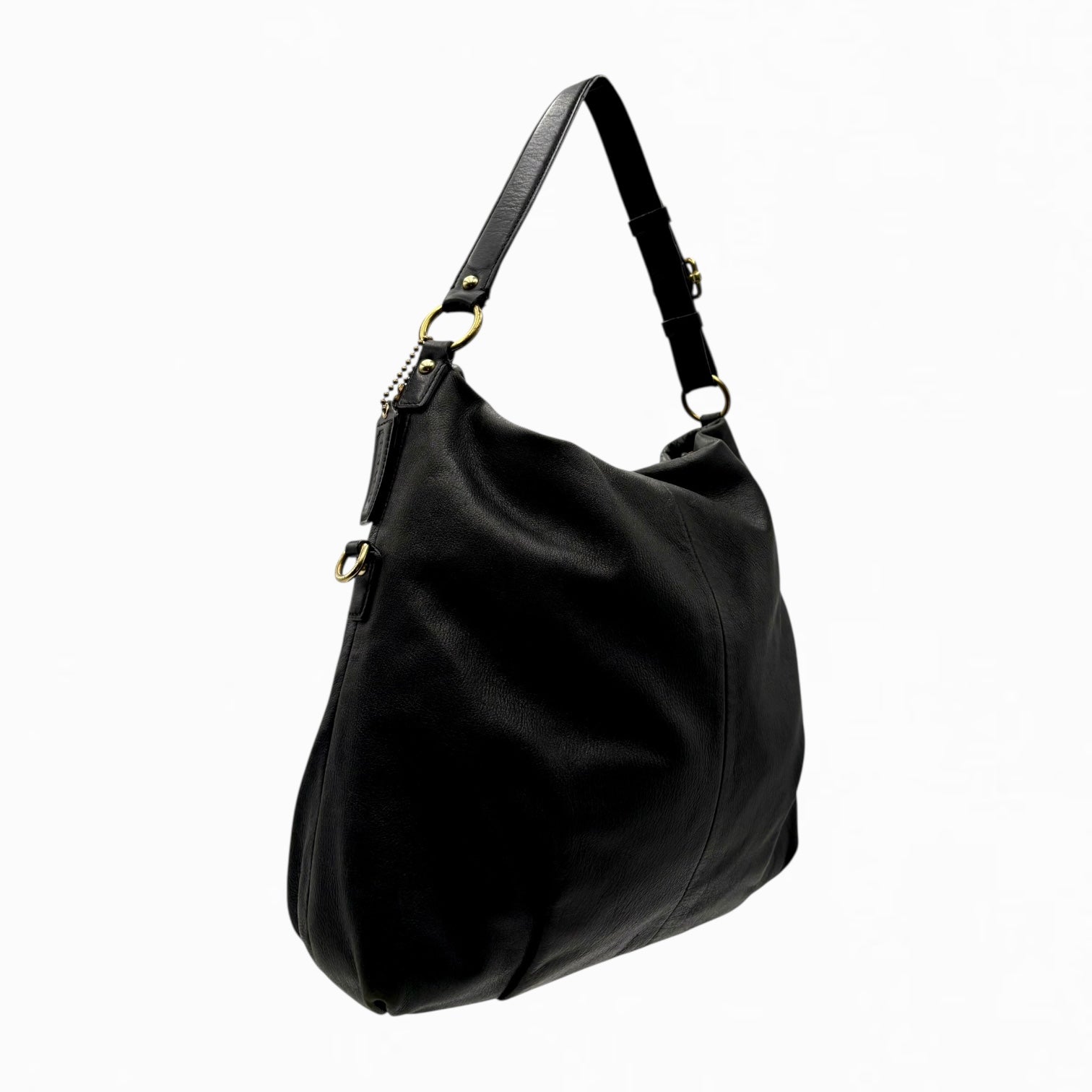 COACH LEATHER HOBO BAG