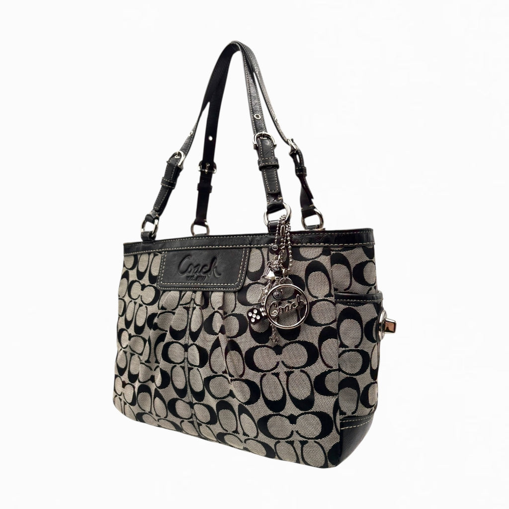 COACH MONOGRAM HAND BAG