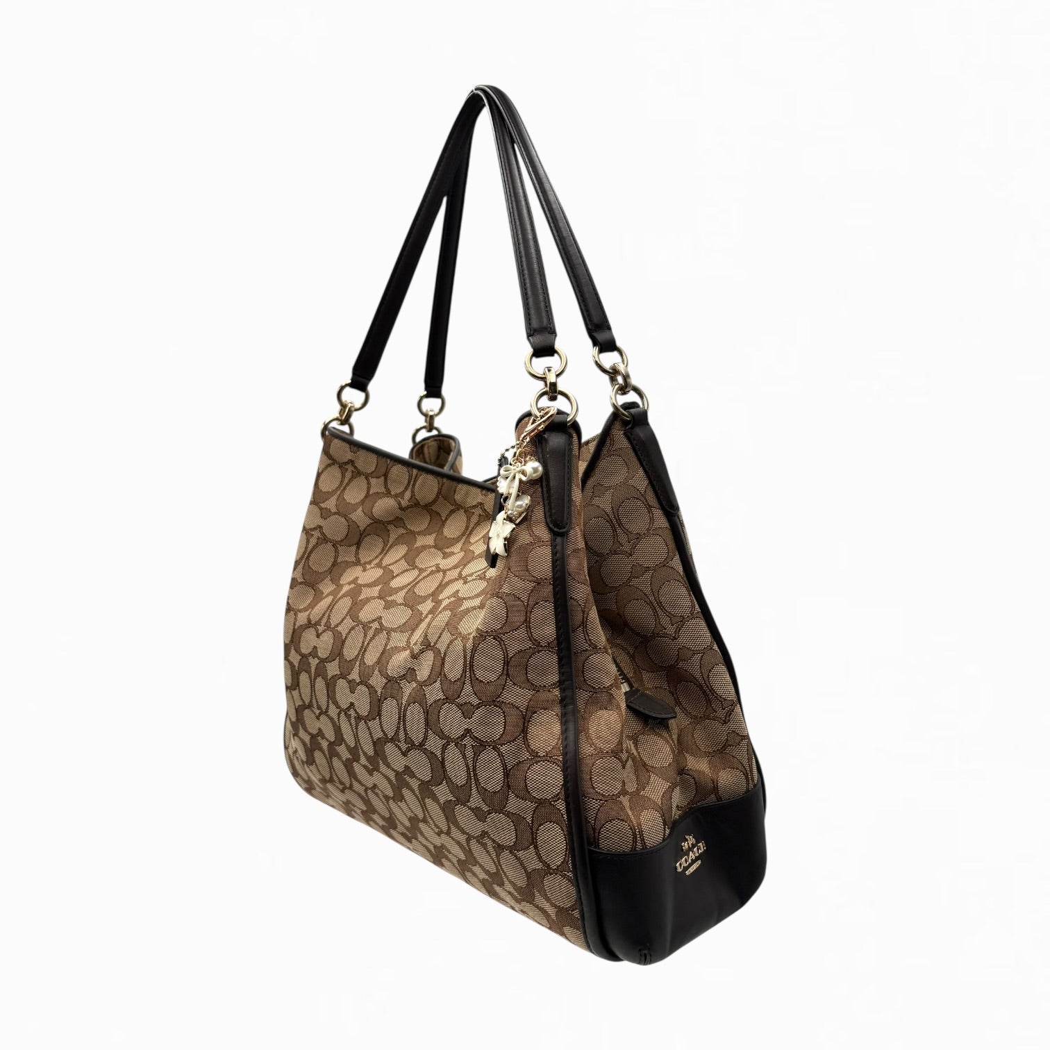 COACH MONOGRAM HOBO BAG