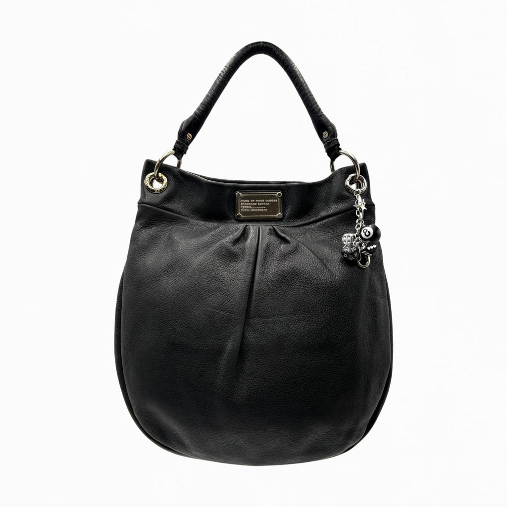 MARC JACOBS LEATHER HOBO BAG