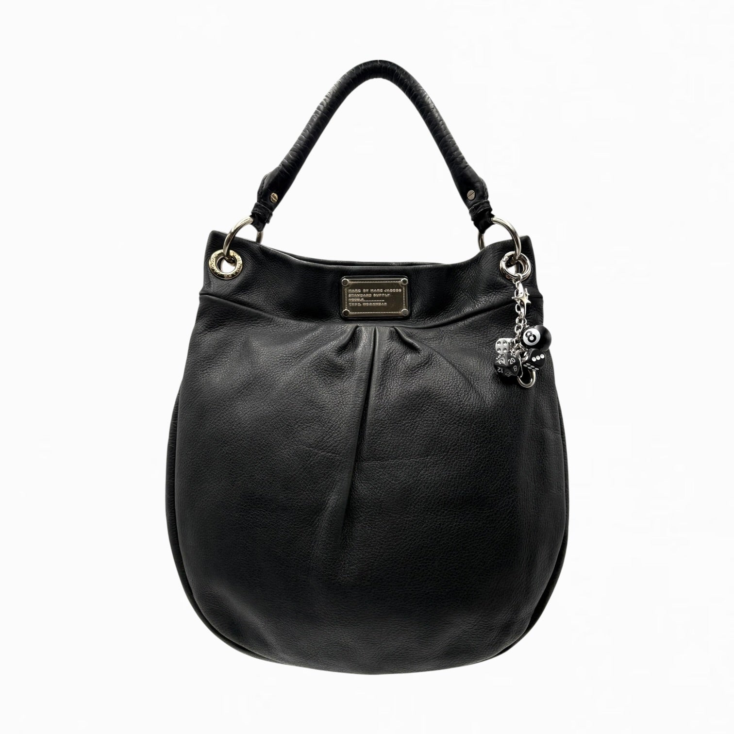 MARC JACOBS LEATHER HOBO BAG