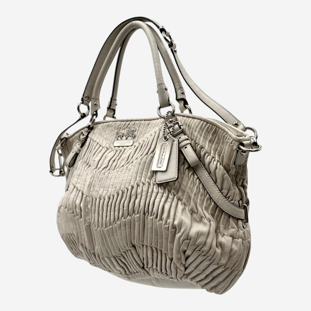 COACH LEATHER HAND BAG