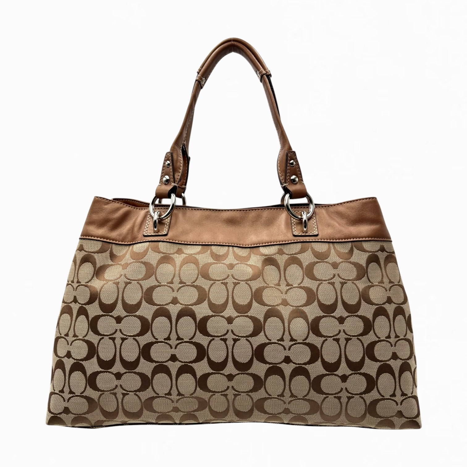 COACH MONOGRAM HAND BAG