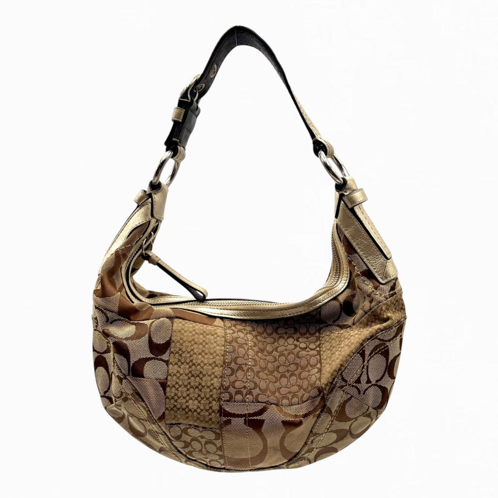 COACH MONOGRAM HAND BAG