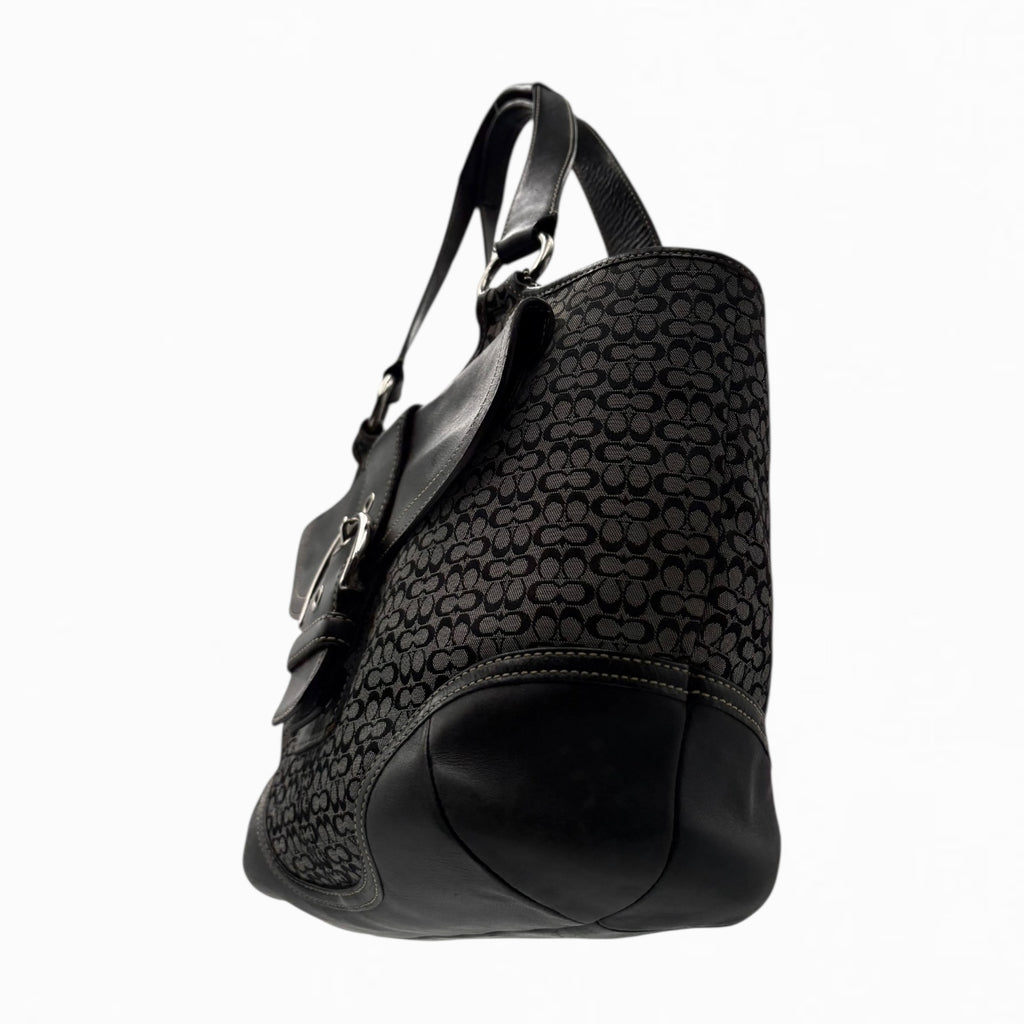 COACH MONOGRAM HAND BAG
