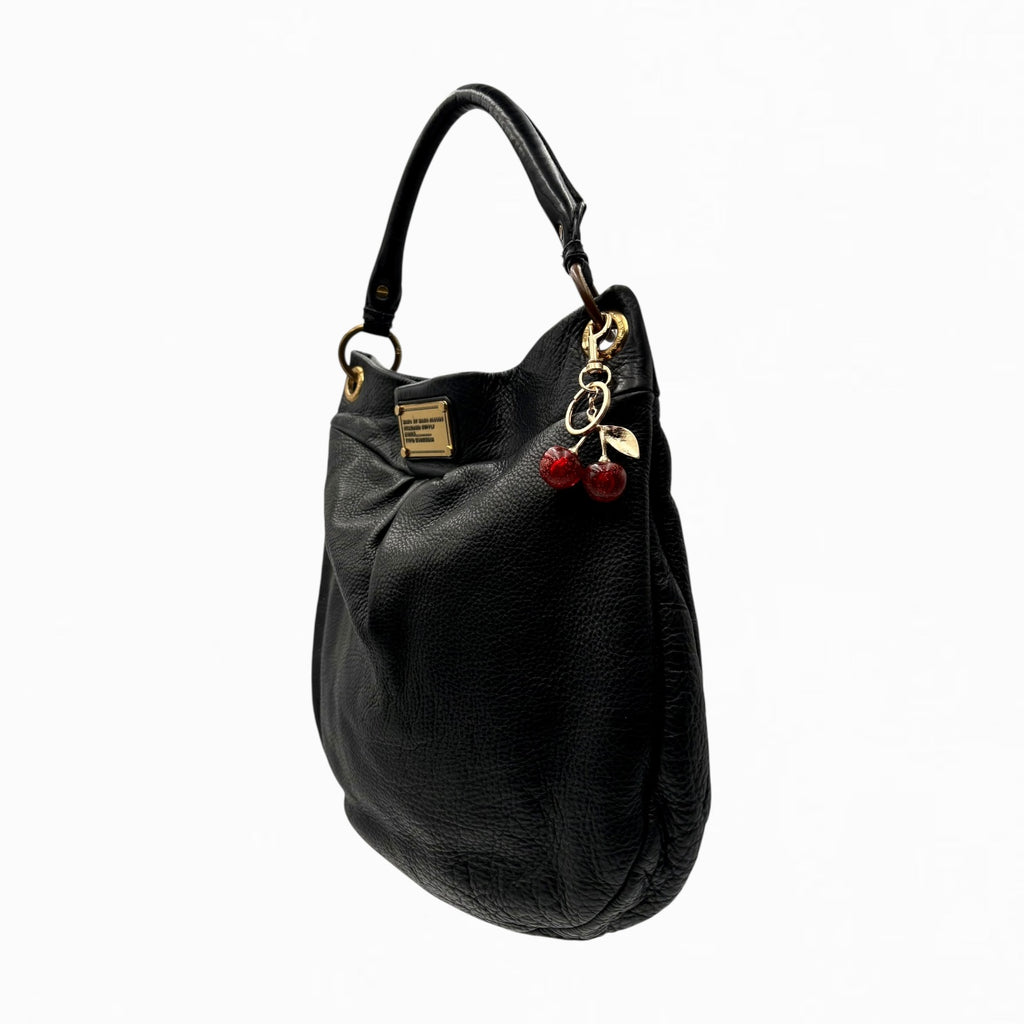 MARC JACOBS LEATHER HOBO BAG