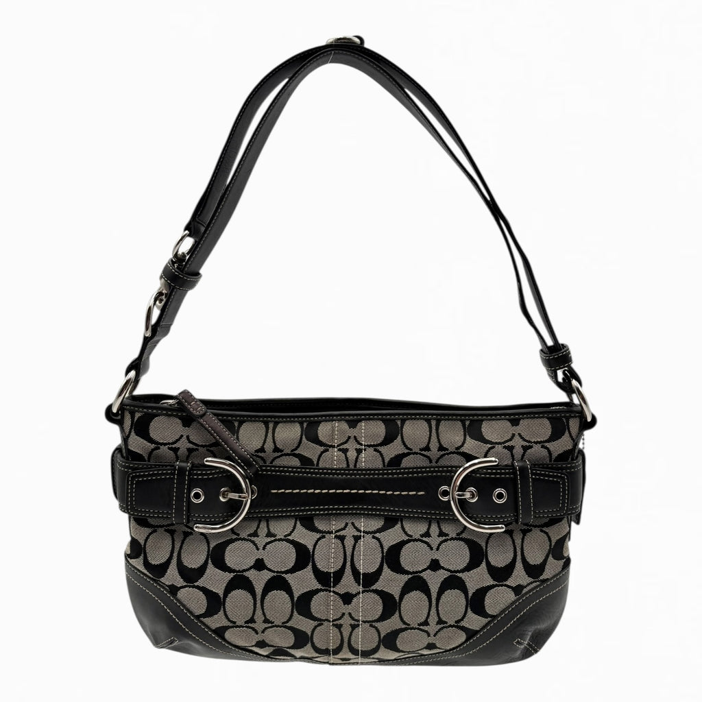 COACH MONOGRAM HAND BAG