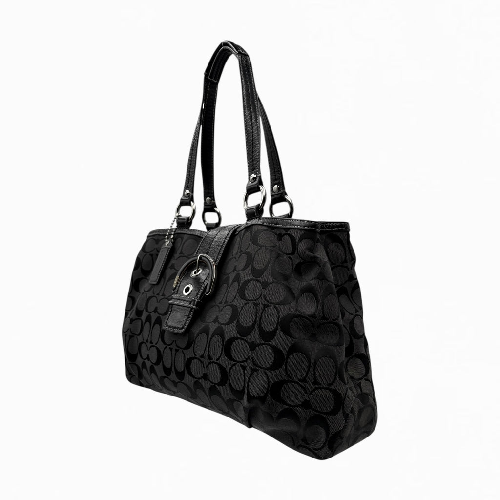 COACH MONOGRAM HAND BAG