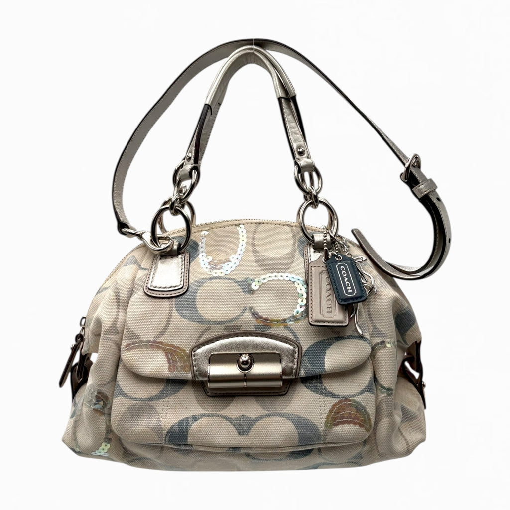 COACH MONOGRAM HAND BAG