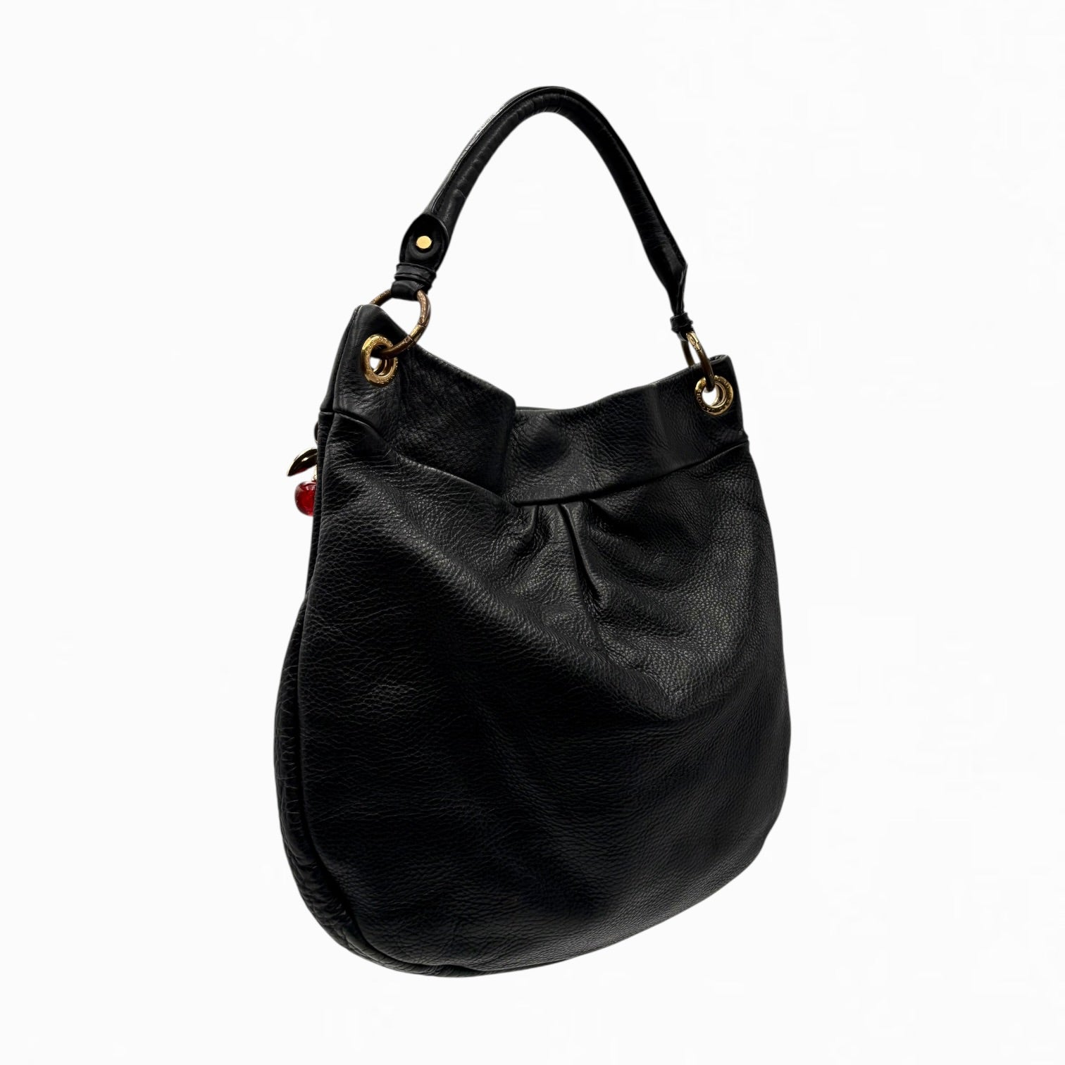 MARC JACOBS LEATHER HOBO BAG