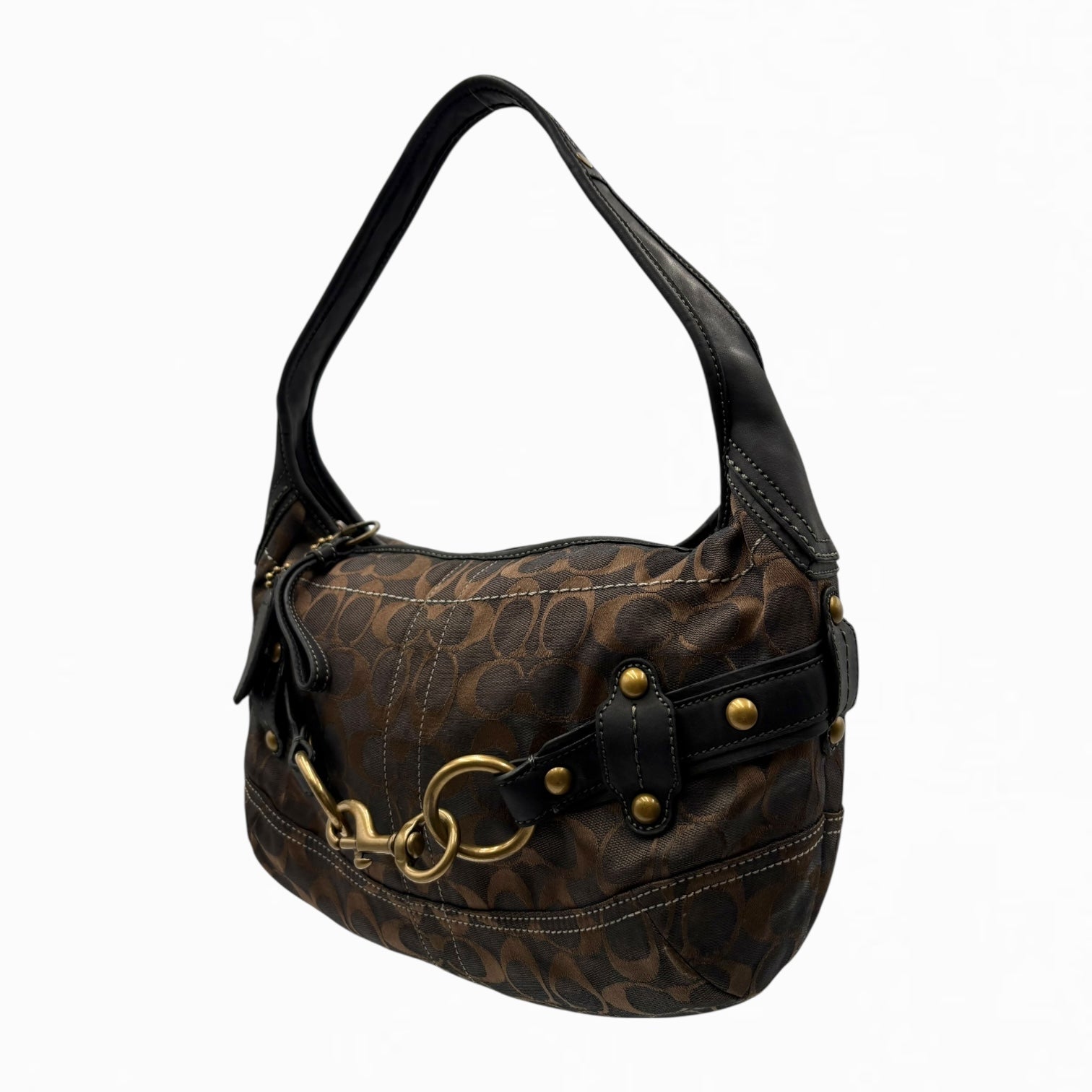 COACH MONOGRAM HOBO BAG
