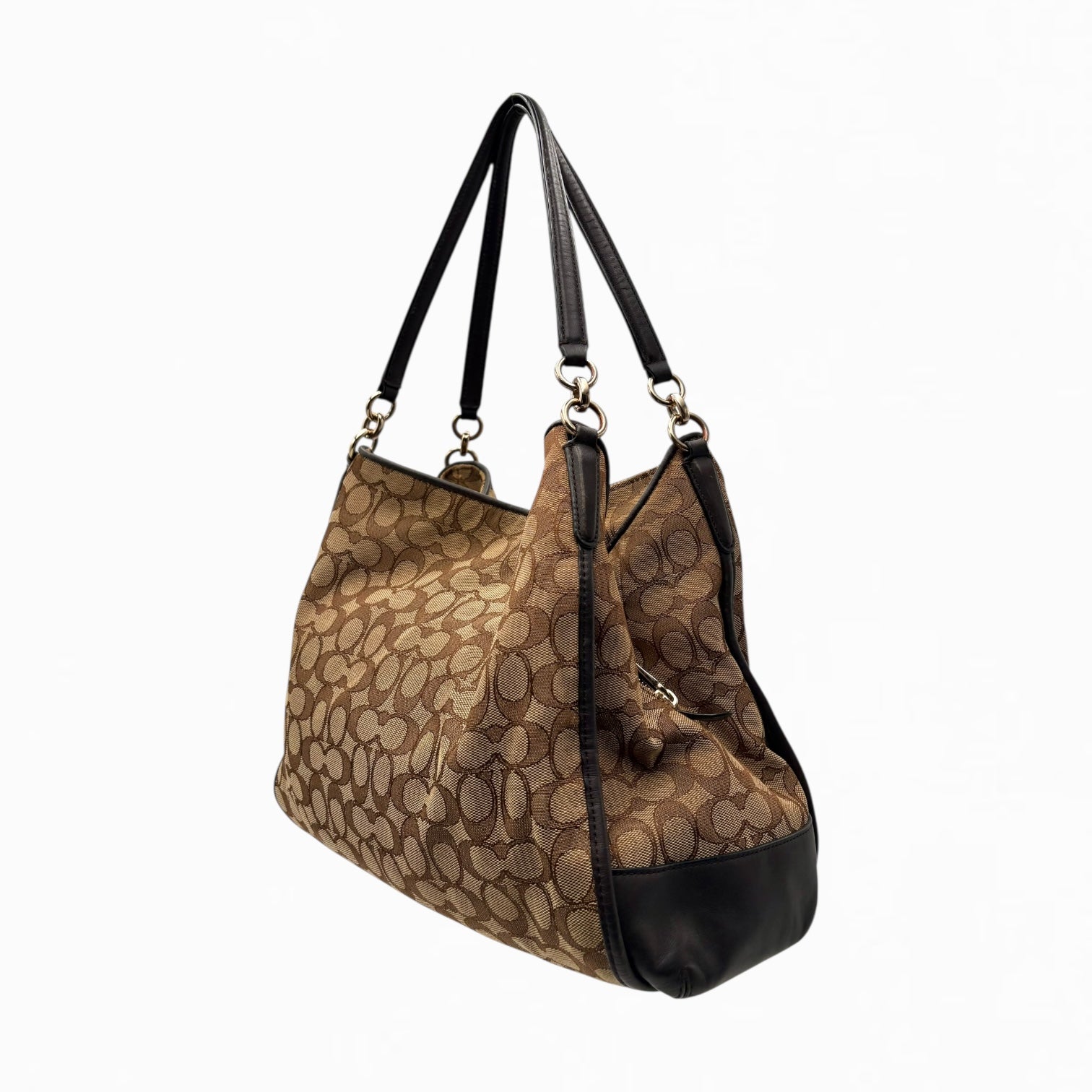 COACH MONOGRAM HOBO BAG