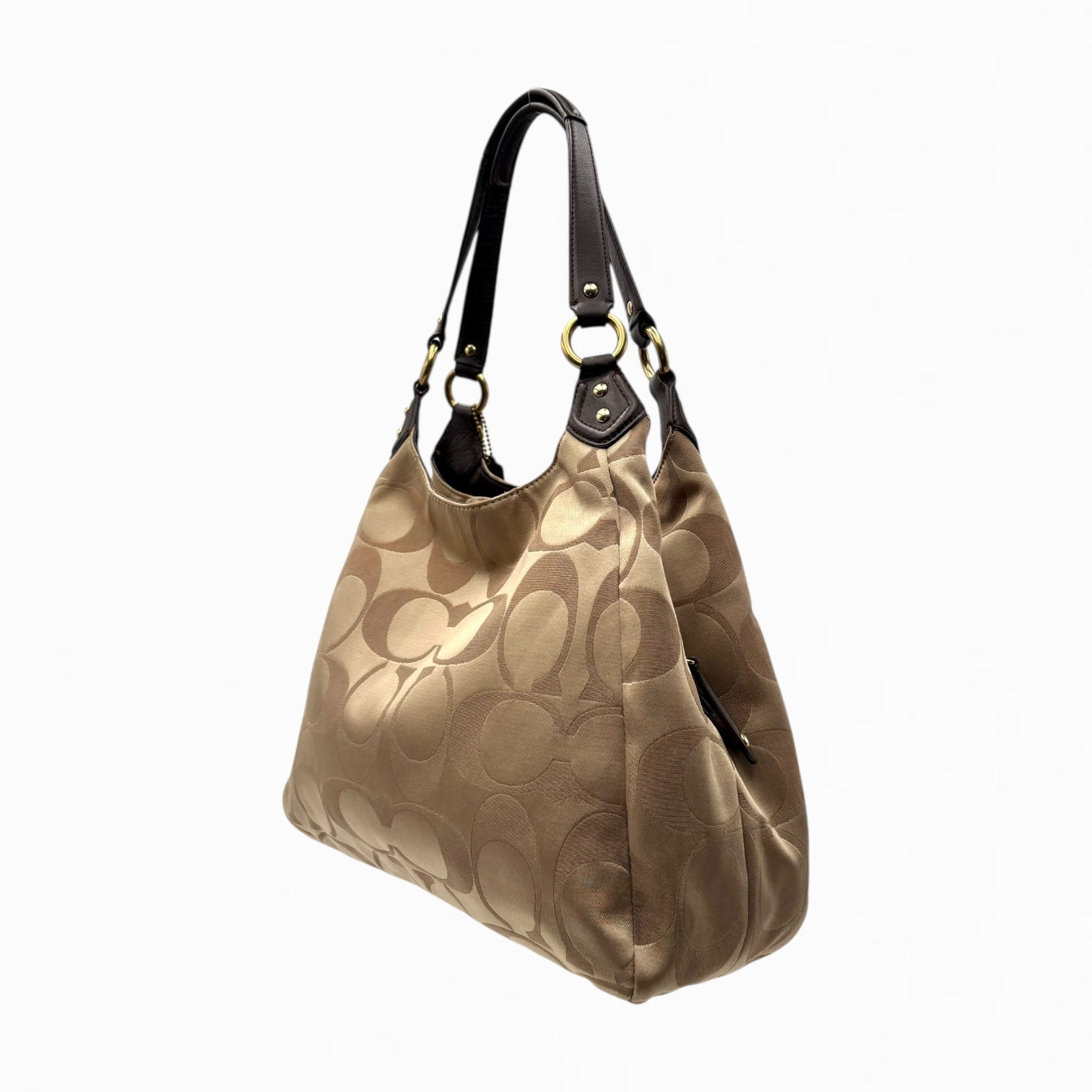 COACH MONOGRAM HOBO BAG