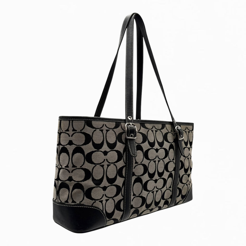 COACH MONOGRAM HAND BAG