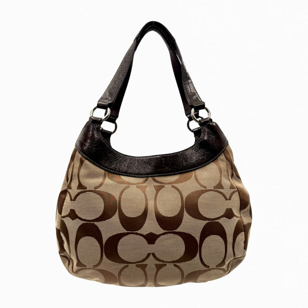 COACH MONOGRAM HOBO BAG
