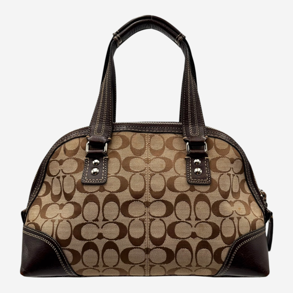 COACH MONOGRAM HAND BAG