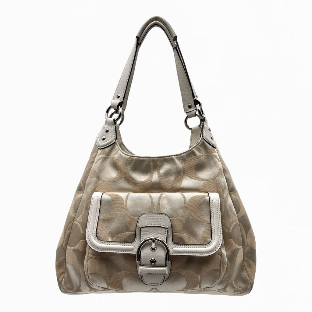 COACH MONOGRAM HOBO BAG