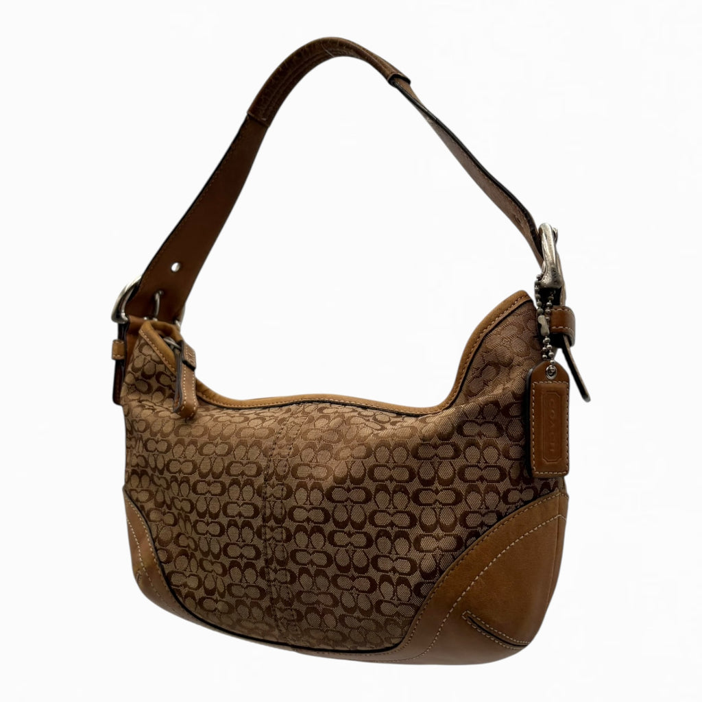 COACH MONOGRAM HAND BAG