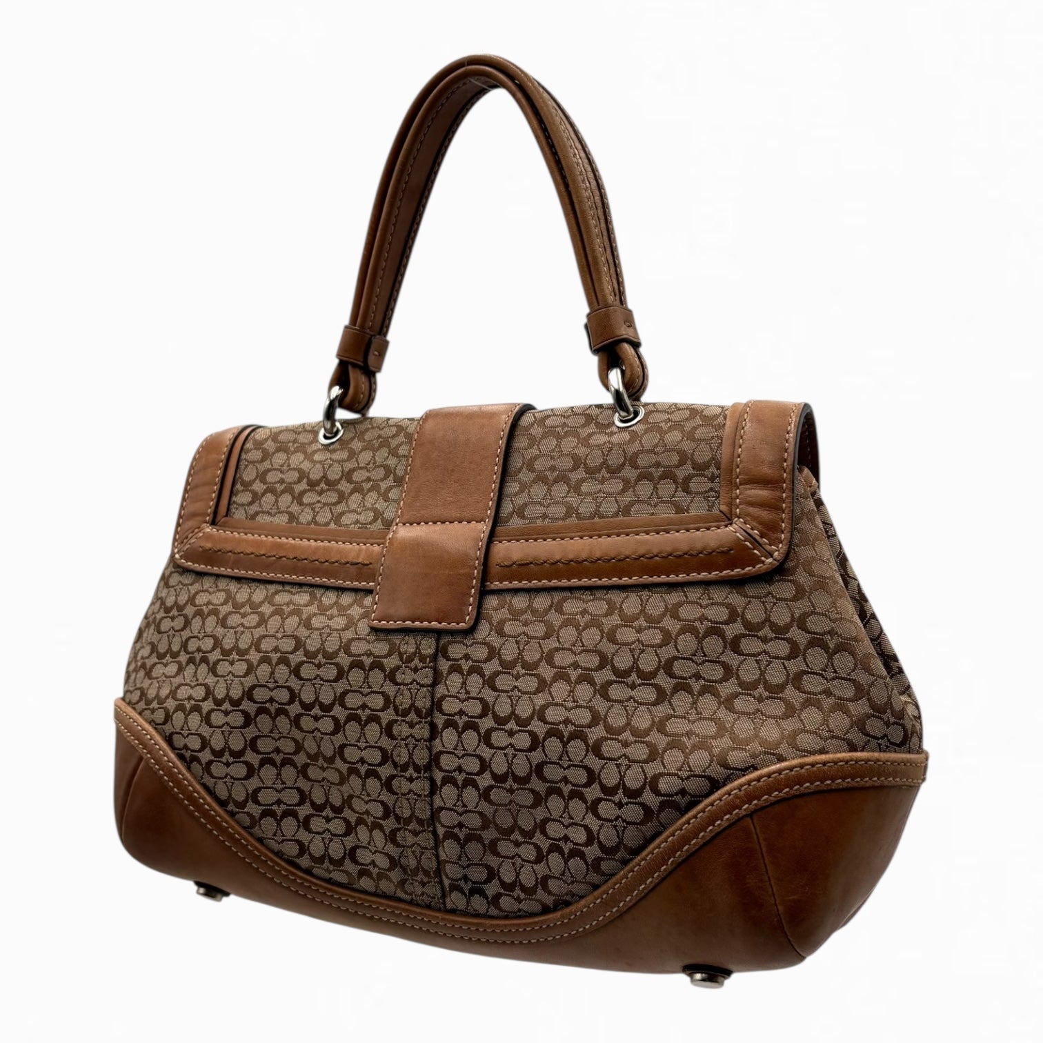 COACH MONOGRAM HAND BAG