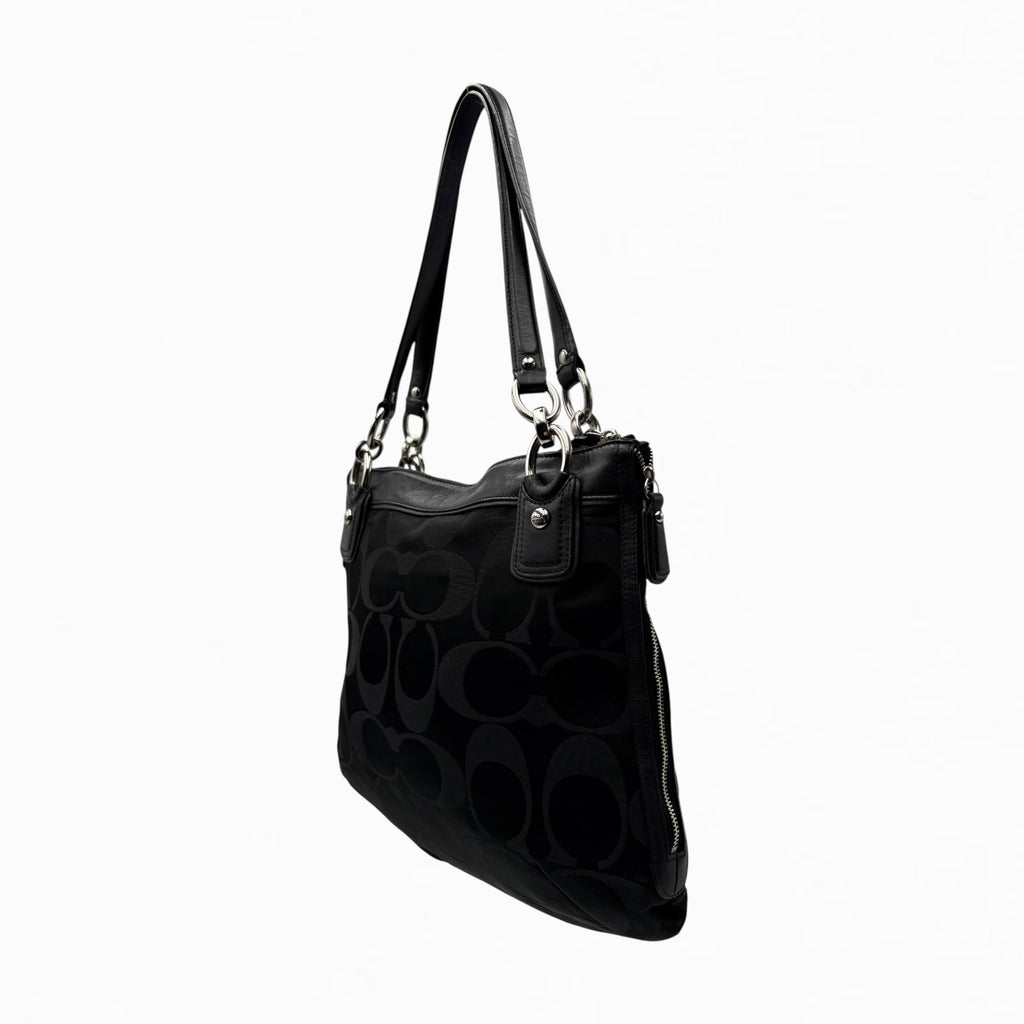 COACH MONOGRAM HAND BAG