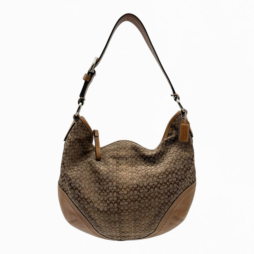 COACH MONOGRAM HAND BAG