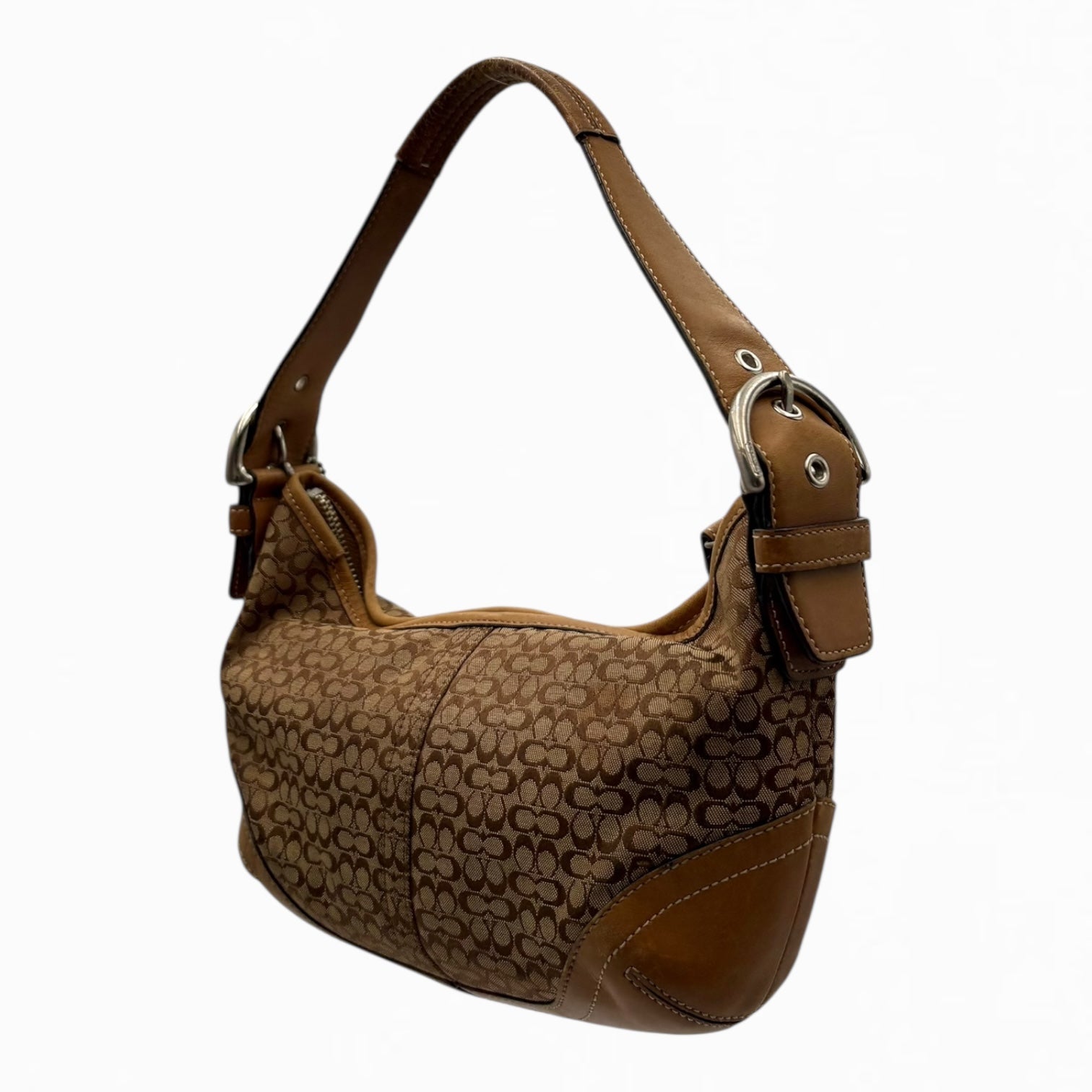 COACH MONOGRAM HAND BAG