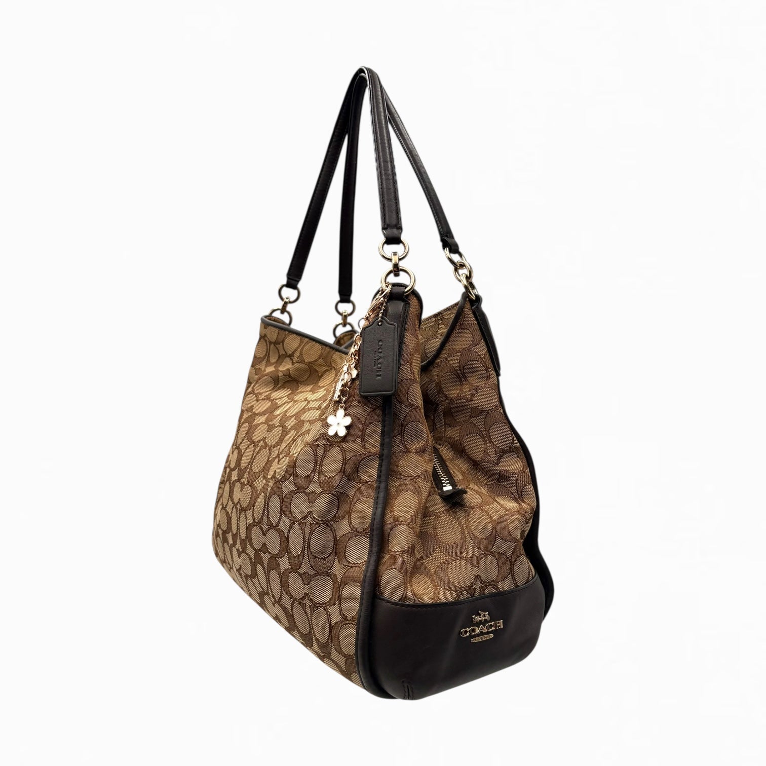 COACH MONOGRAM HOBO BAG