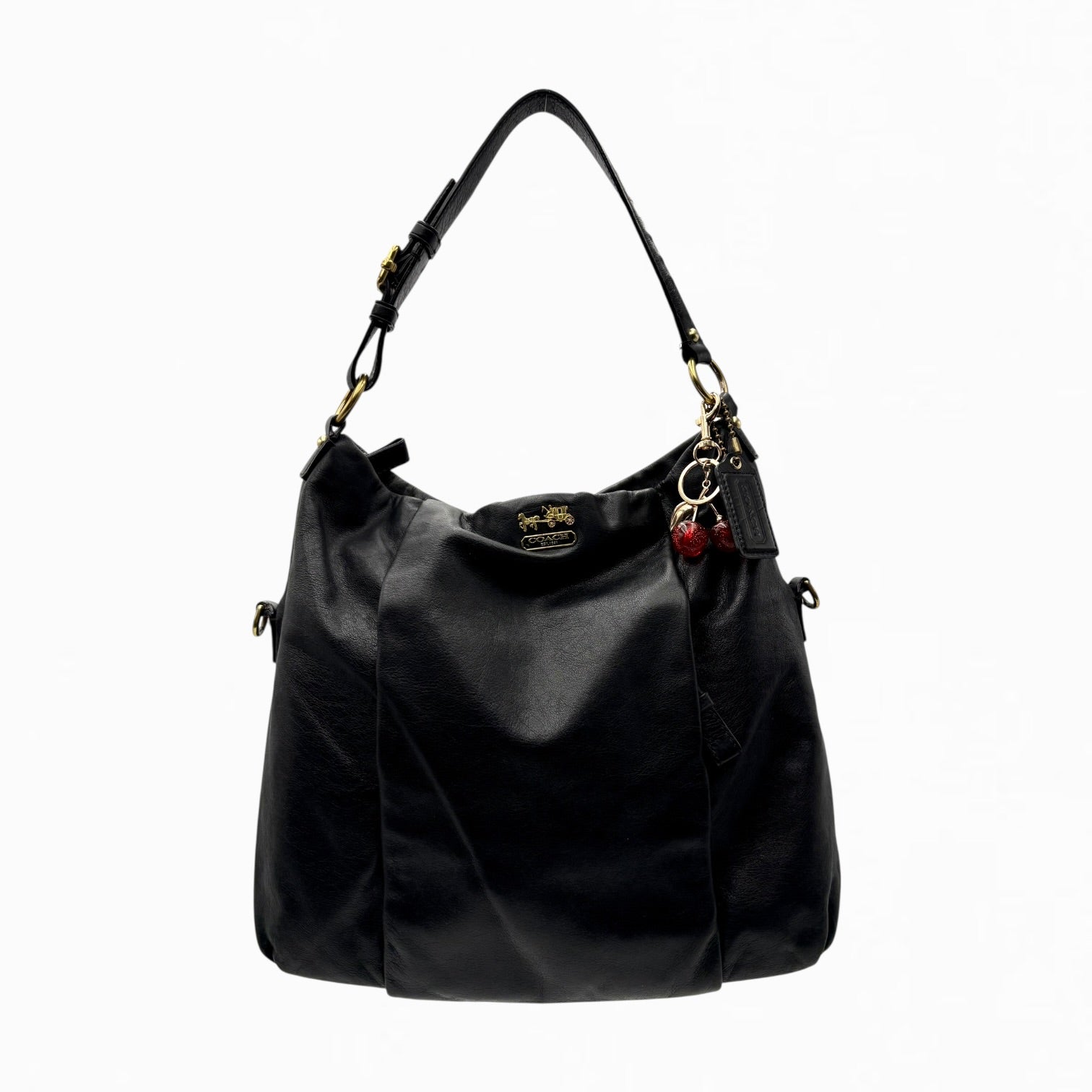 COACH LEATHER HOBO BAG
