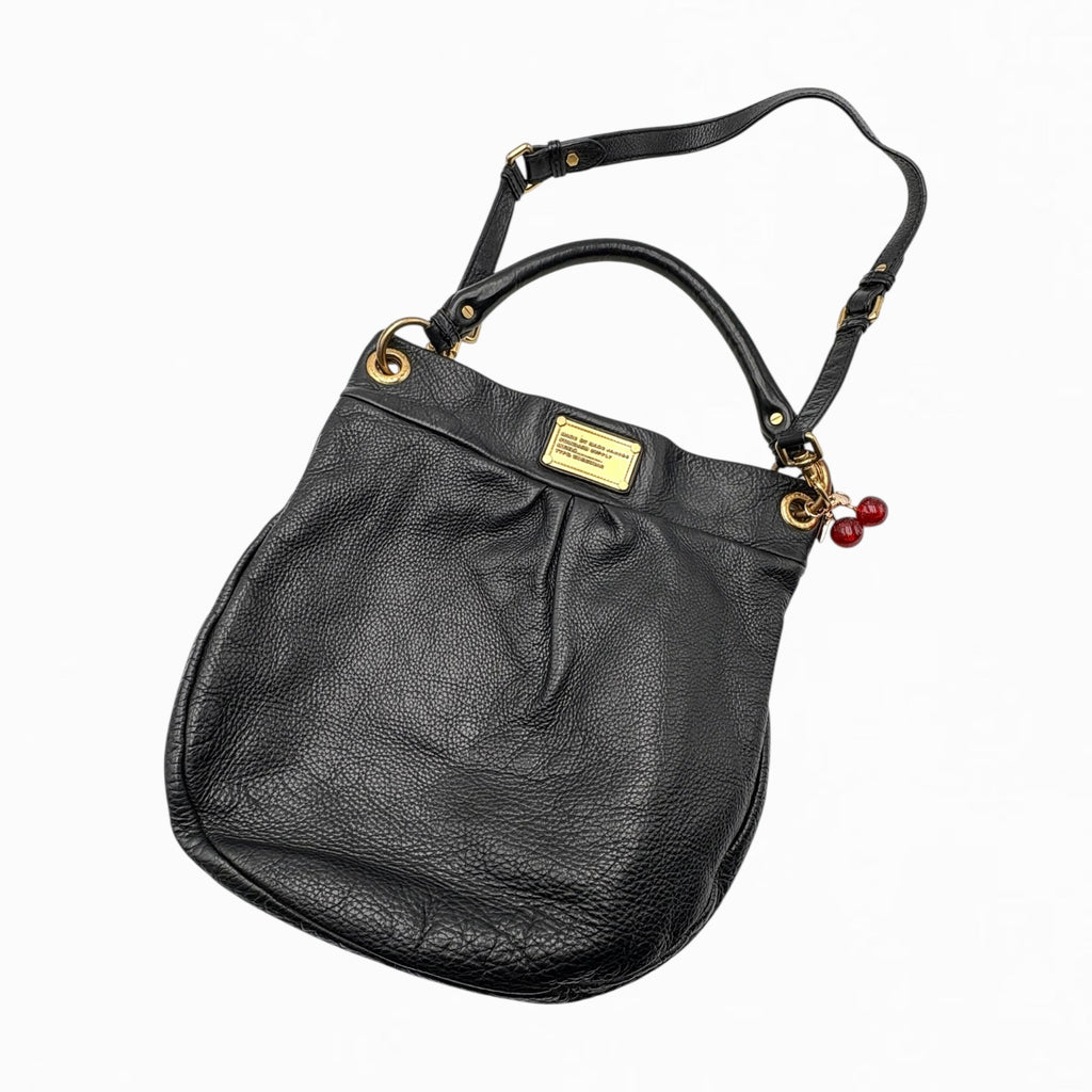 MARC JACOBS LEATHER HOBO BAG