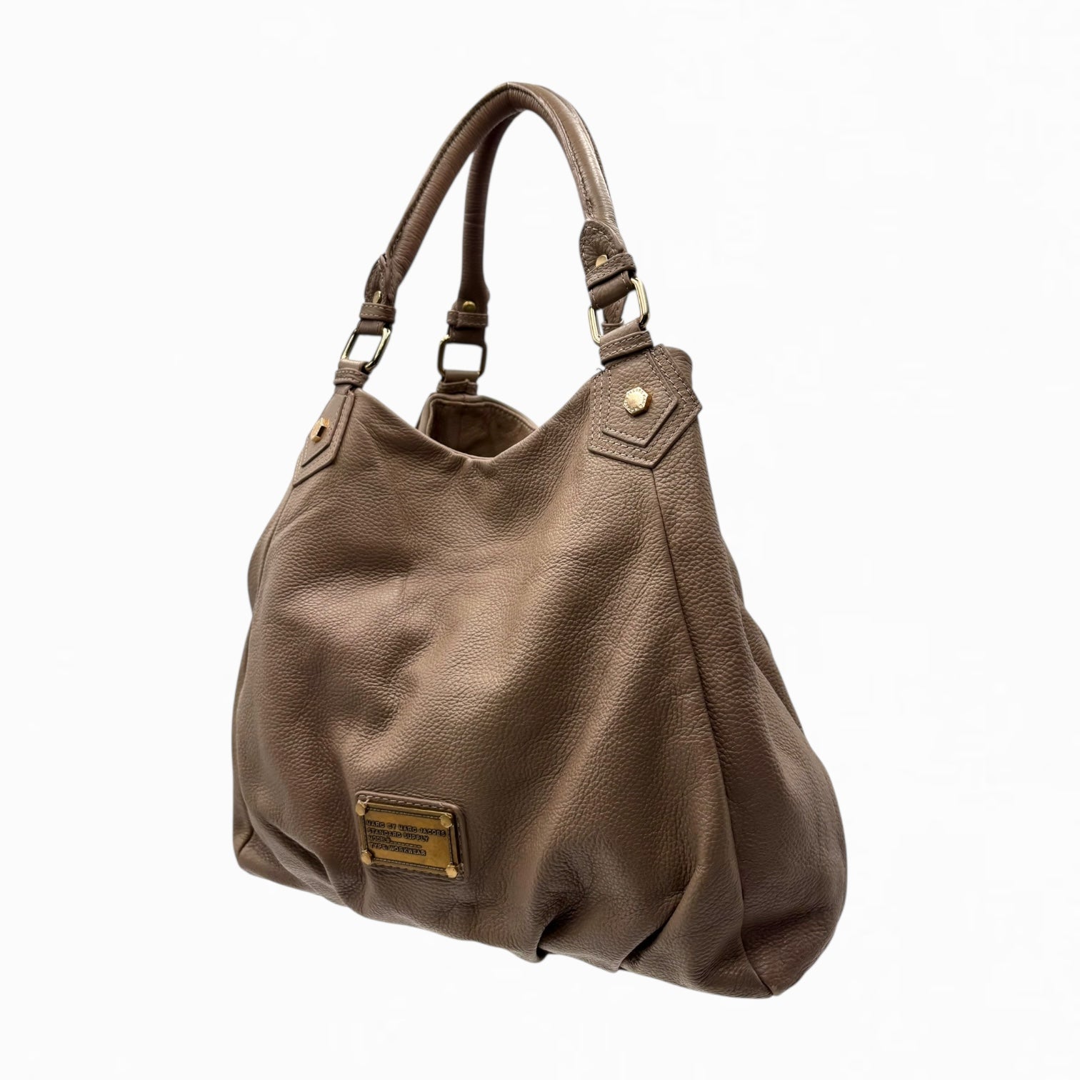 MARC JACOBS LEATHER HOBO BAG