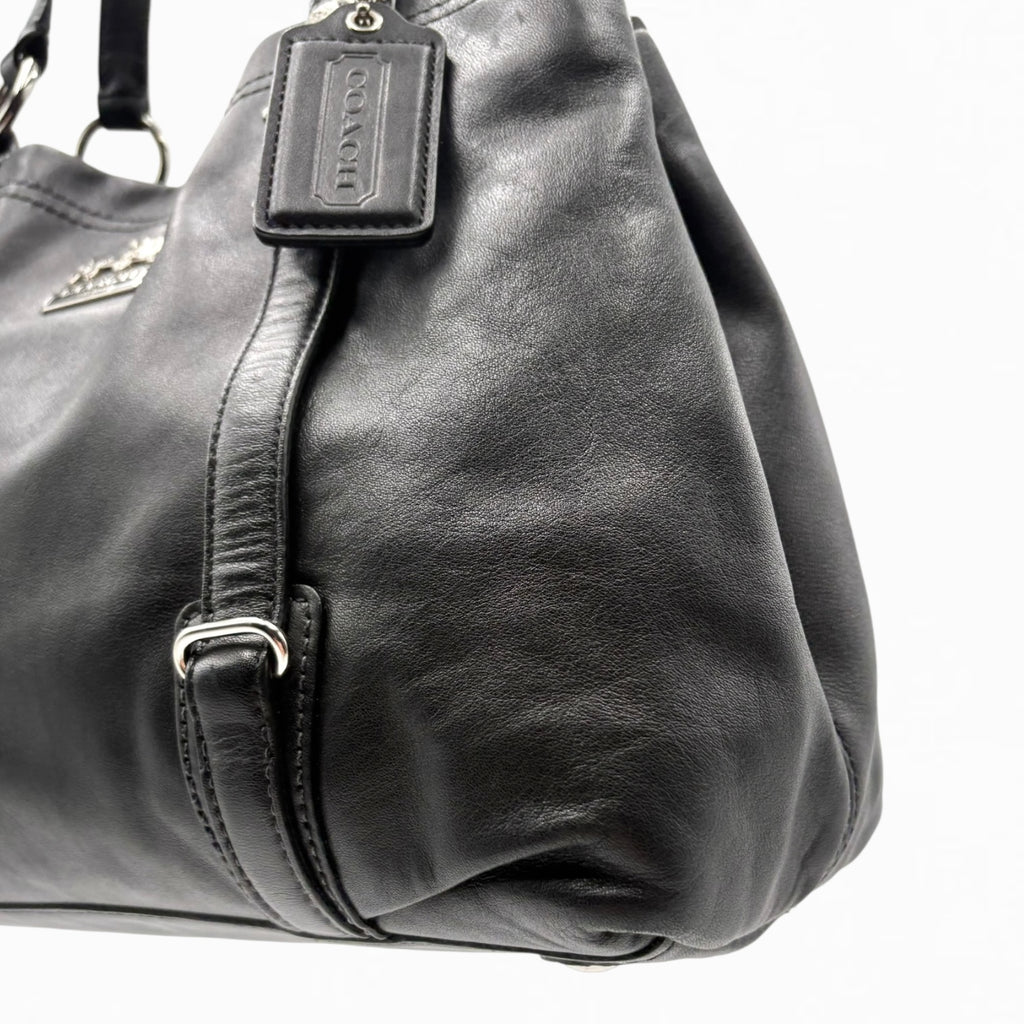 COACH LEATHER HAND BAG