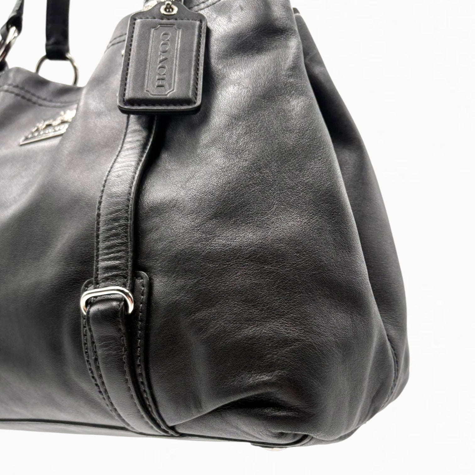 COACH LEATHER HAND BAG