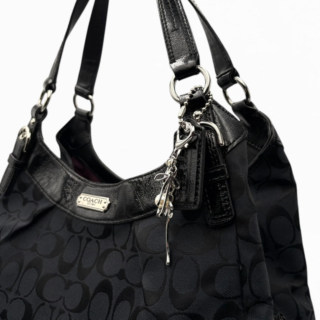 COACH MONOGRAM HOBO BAG